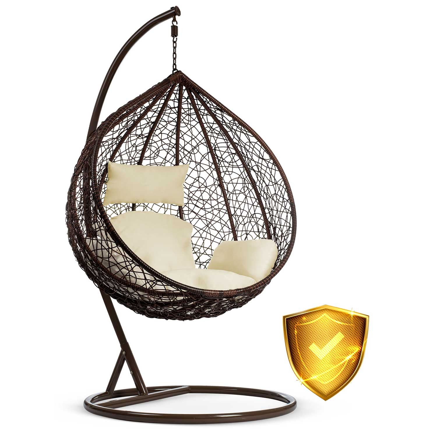 Havana pruun rippkiiktool + kreemikad padjad - Image 7