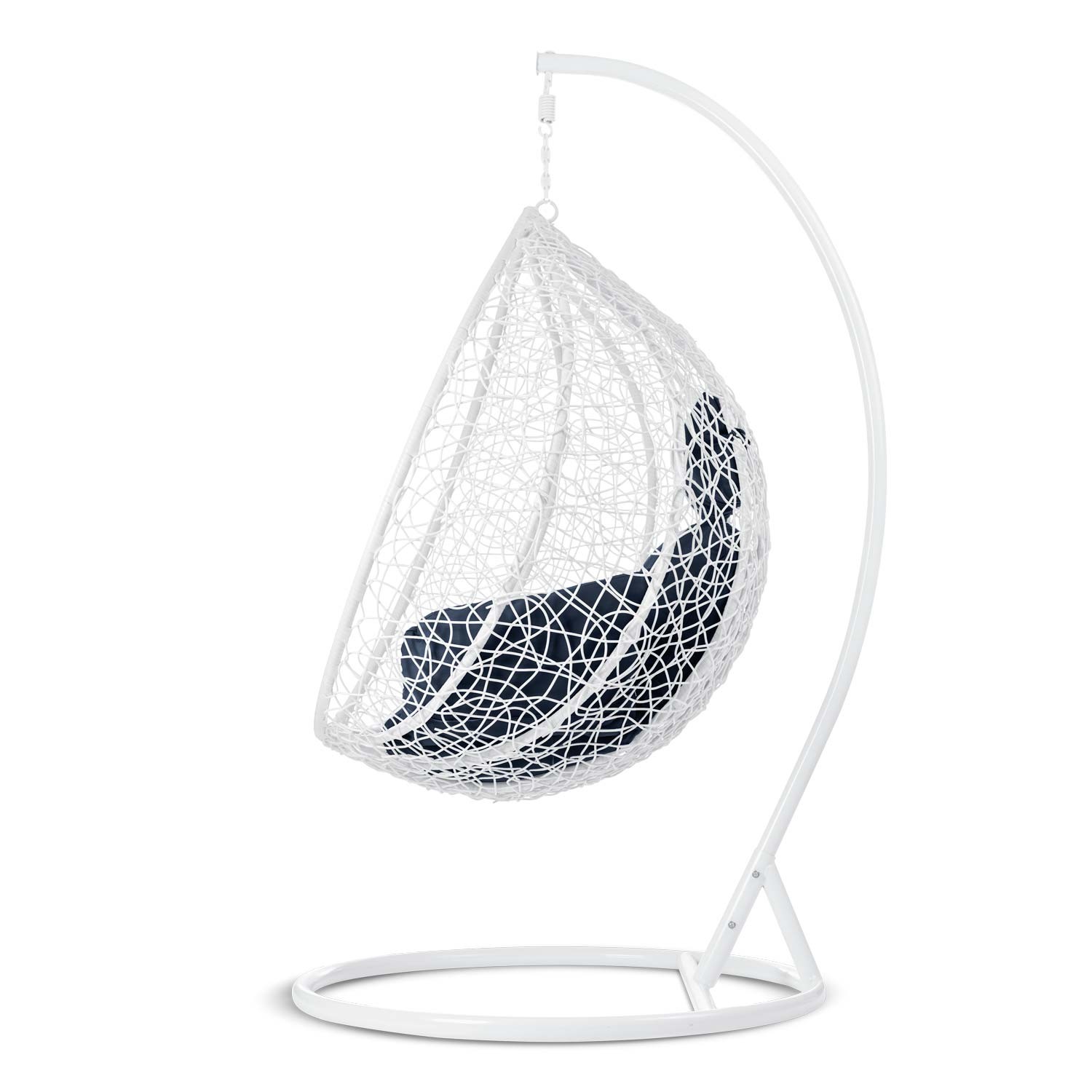 Havana valge ripp-kiiktool + tumesinised padjad - Image 11