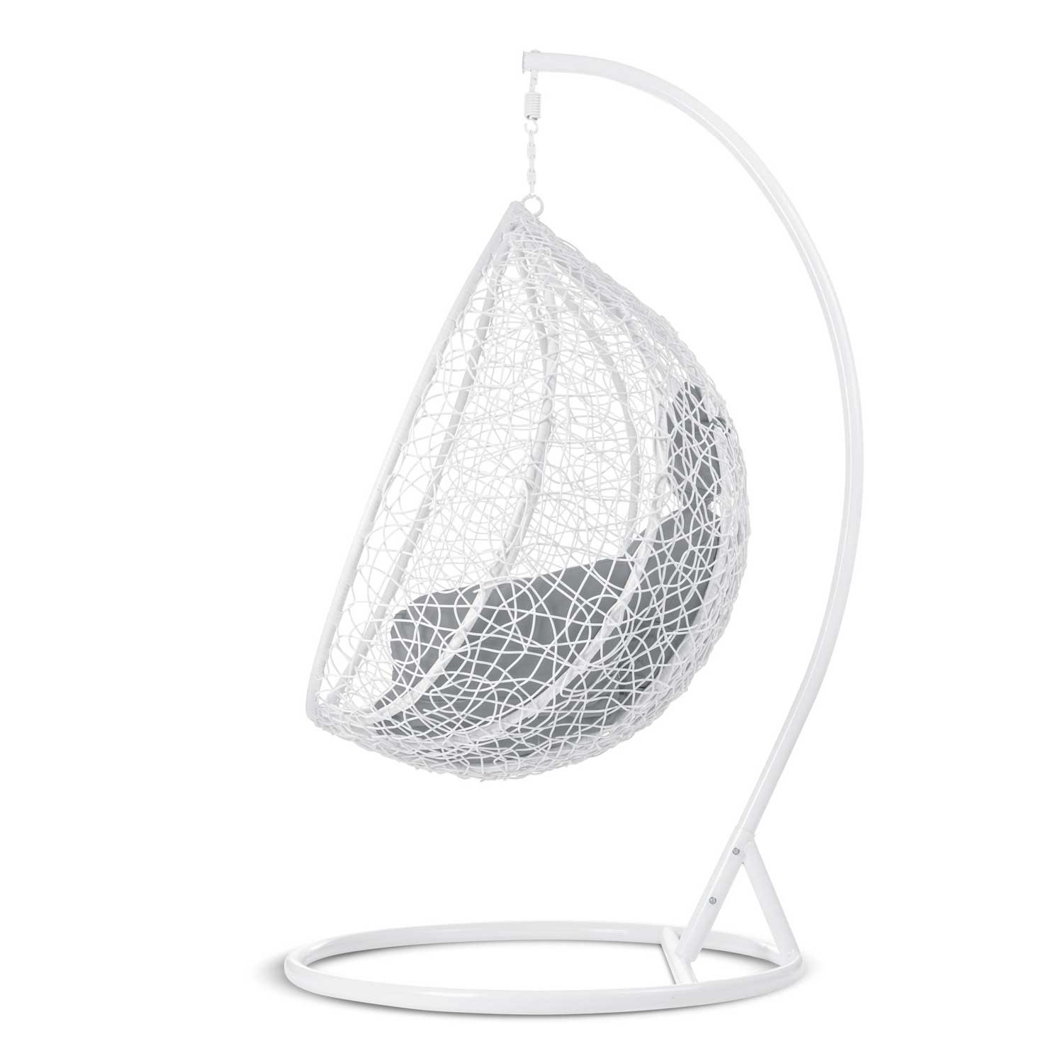 Havana rippkiiktool, valge + helehallid padjad - Image 7