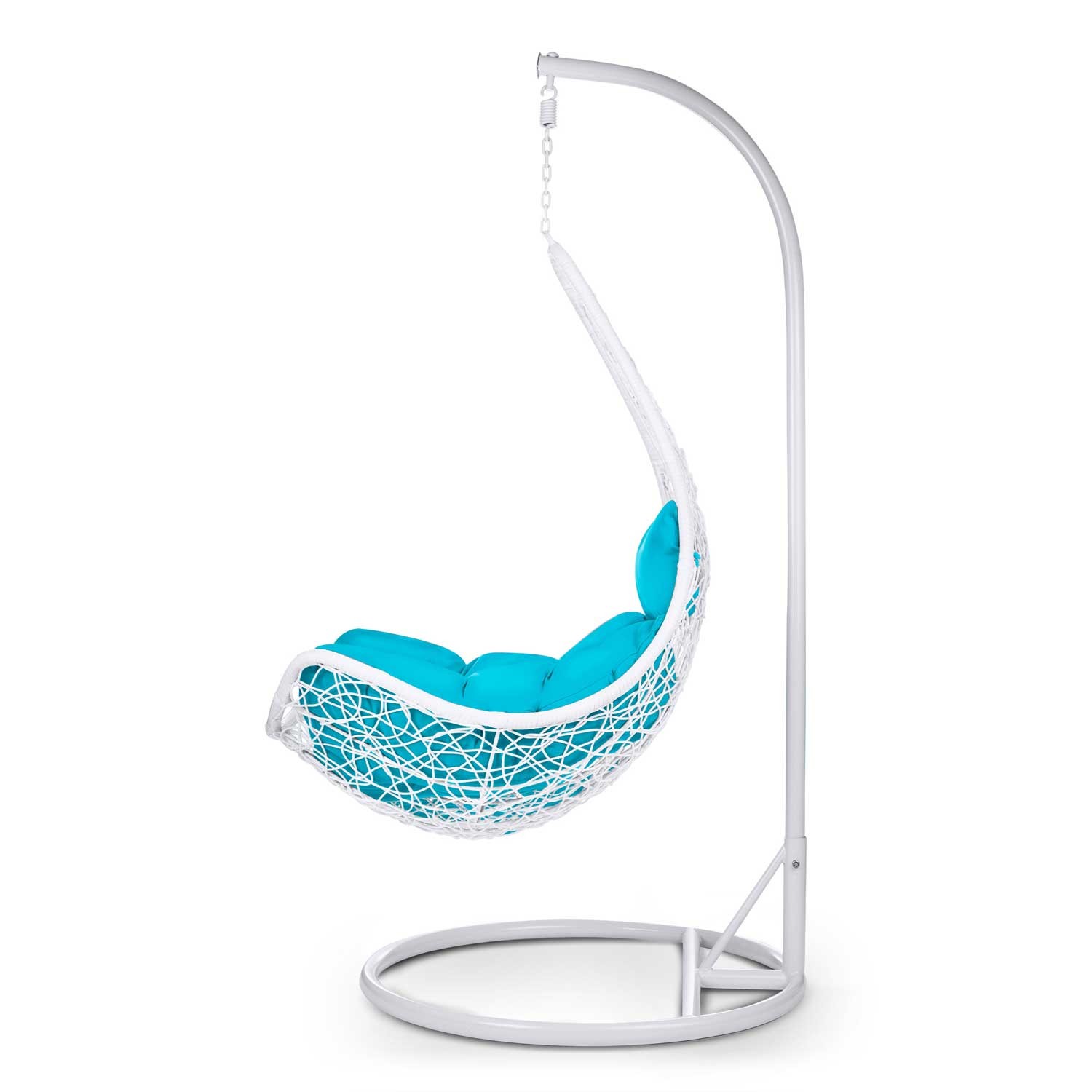 Cabana rippuv kiiktool valge + sinised padjad - Image 9