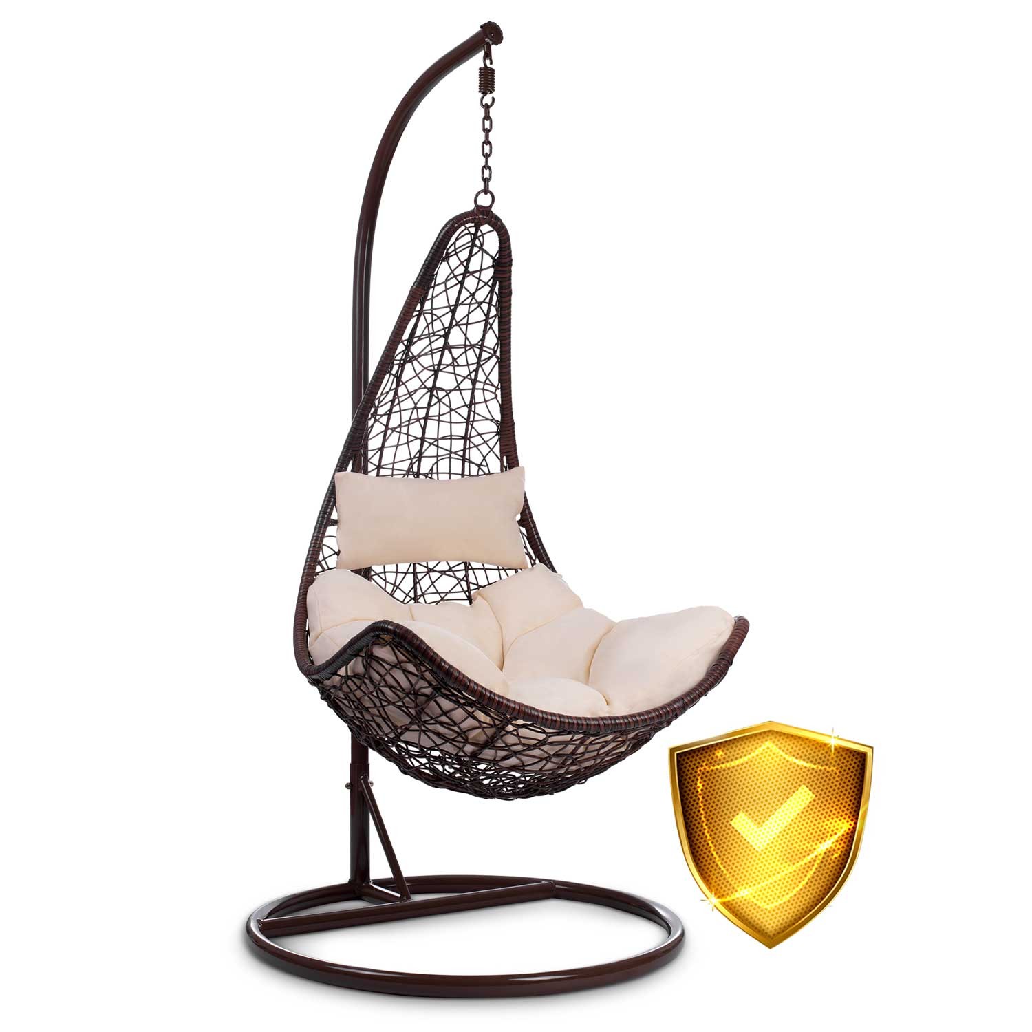 Cabana ripptool pruun + beežid padjad - Image 11