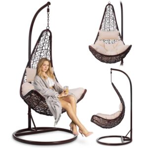 Cabana ripptool pruun + beežid padjad