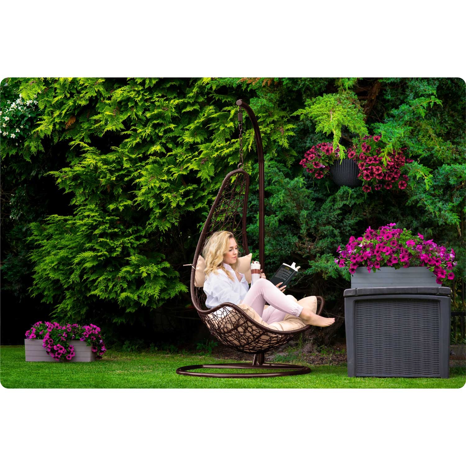 Cabana ripptool pruun + beežid padjad - Image 10