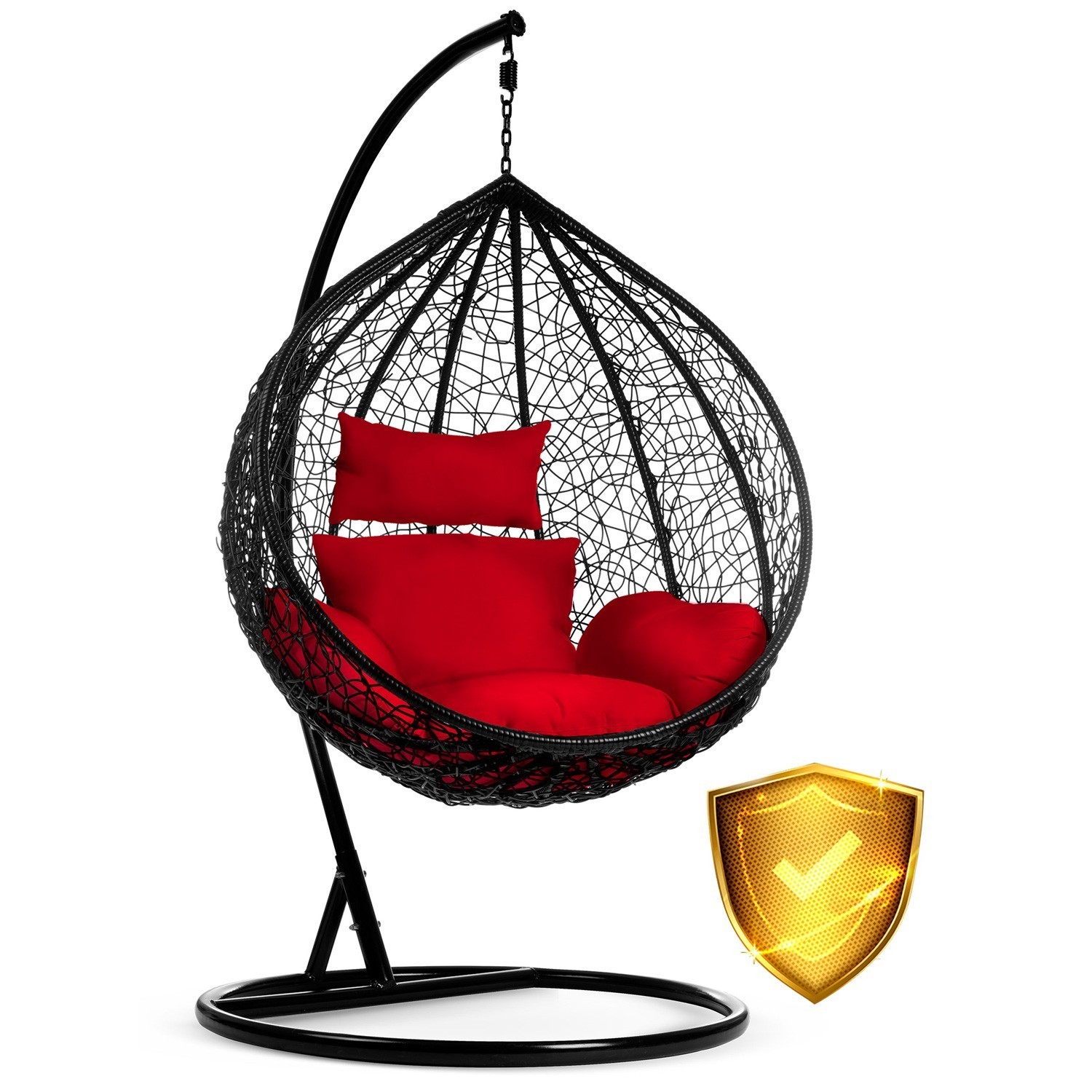 Havana ripptool must + punased padjad - Image 9