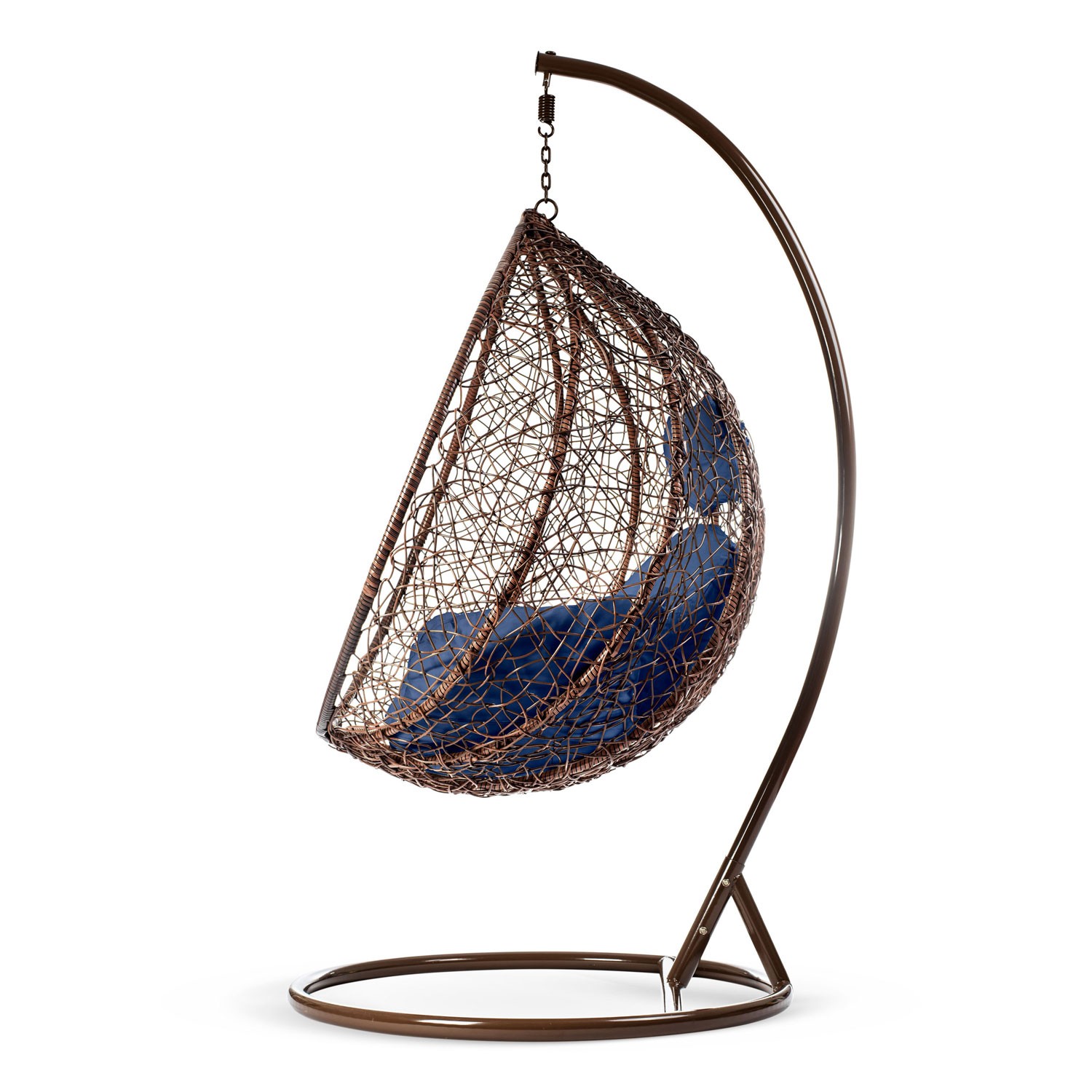 Havana pruun ripptool aias + tumesinised Sofoteli padjad - Image 7