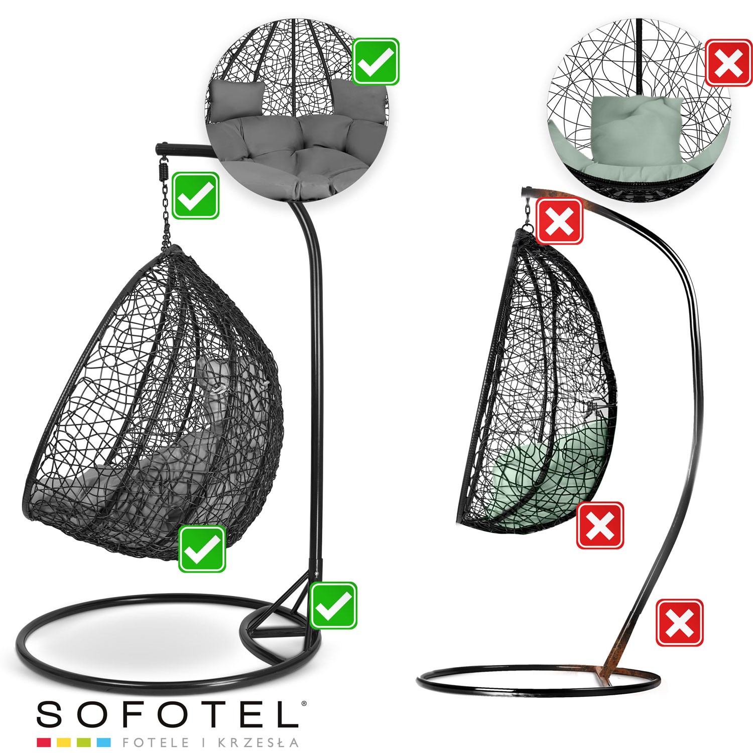 Havana Duo must ripp-aiatool + hallid Sofotel padjad - Image 15