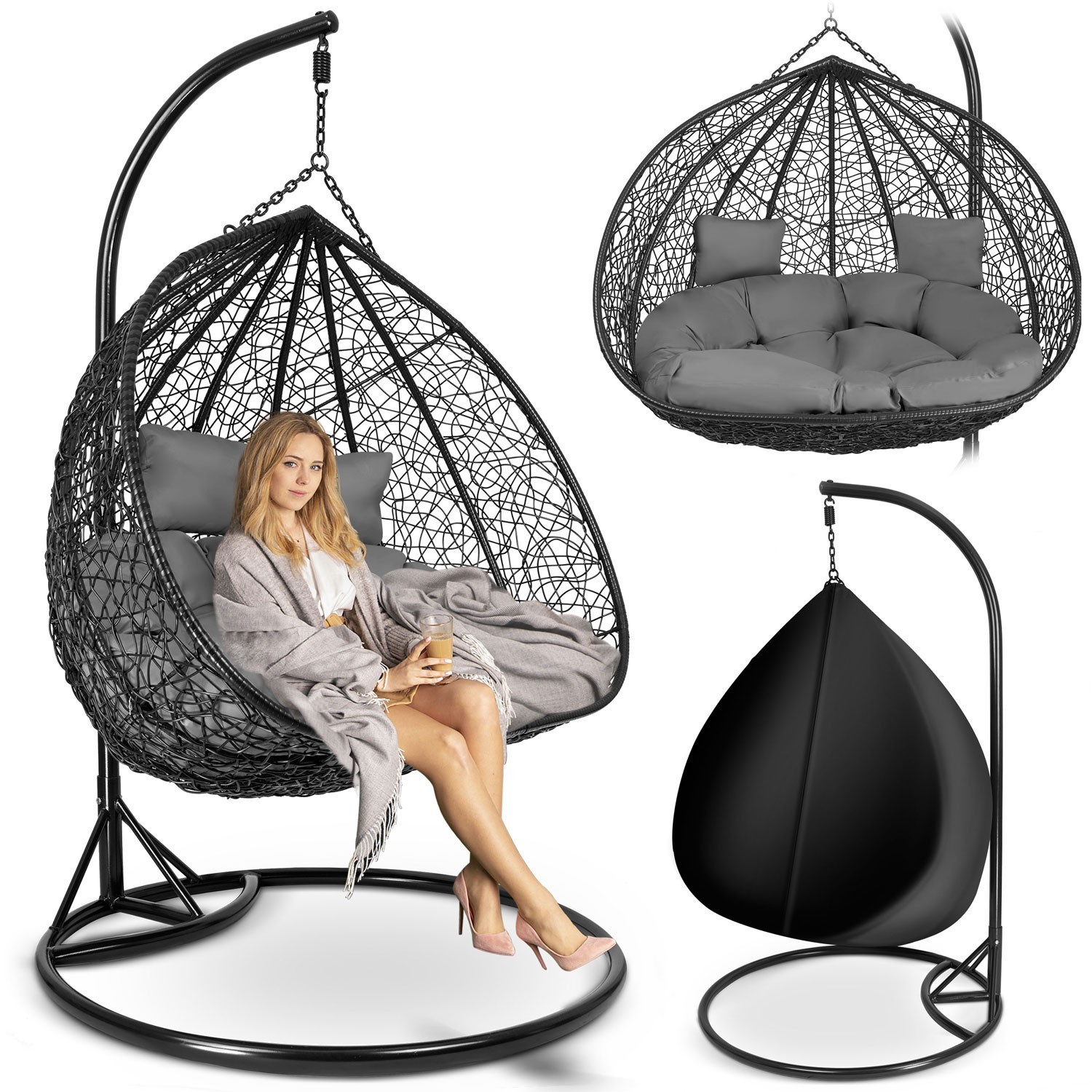 Havana Duo must ripp-aiatool + hallid Sofotel padjad