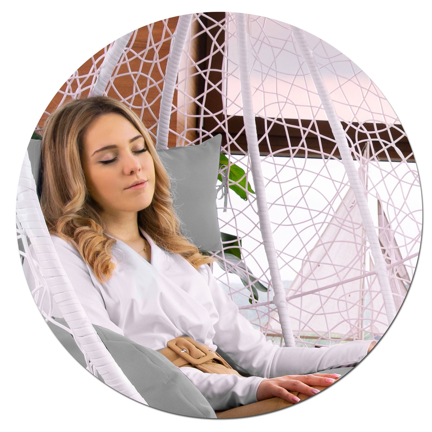 Havana Duo ripptool valge + hallid padjad Sofotel - Image 4