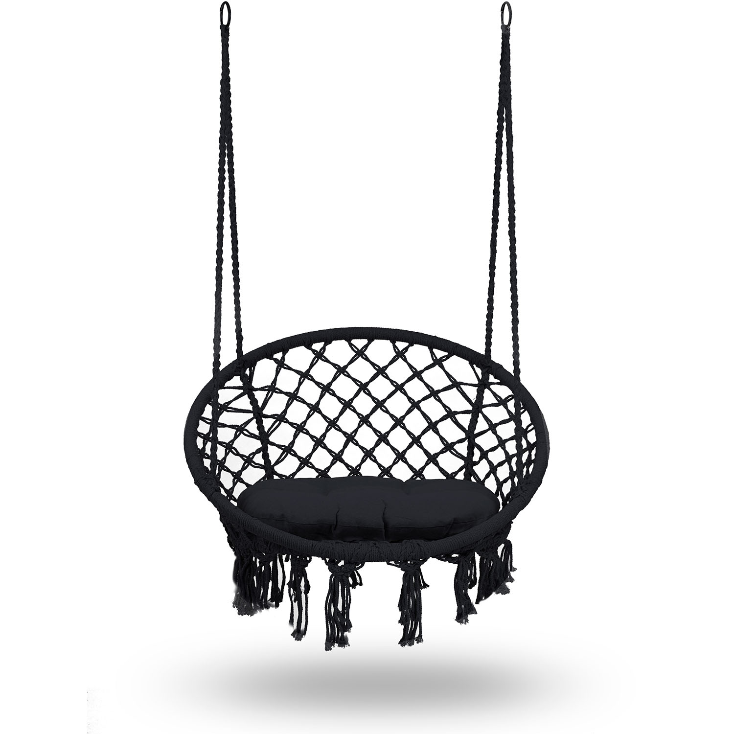 BOHO rippuv aiakiik, must - Image 9