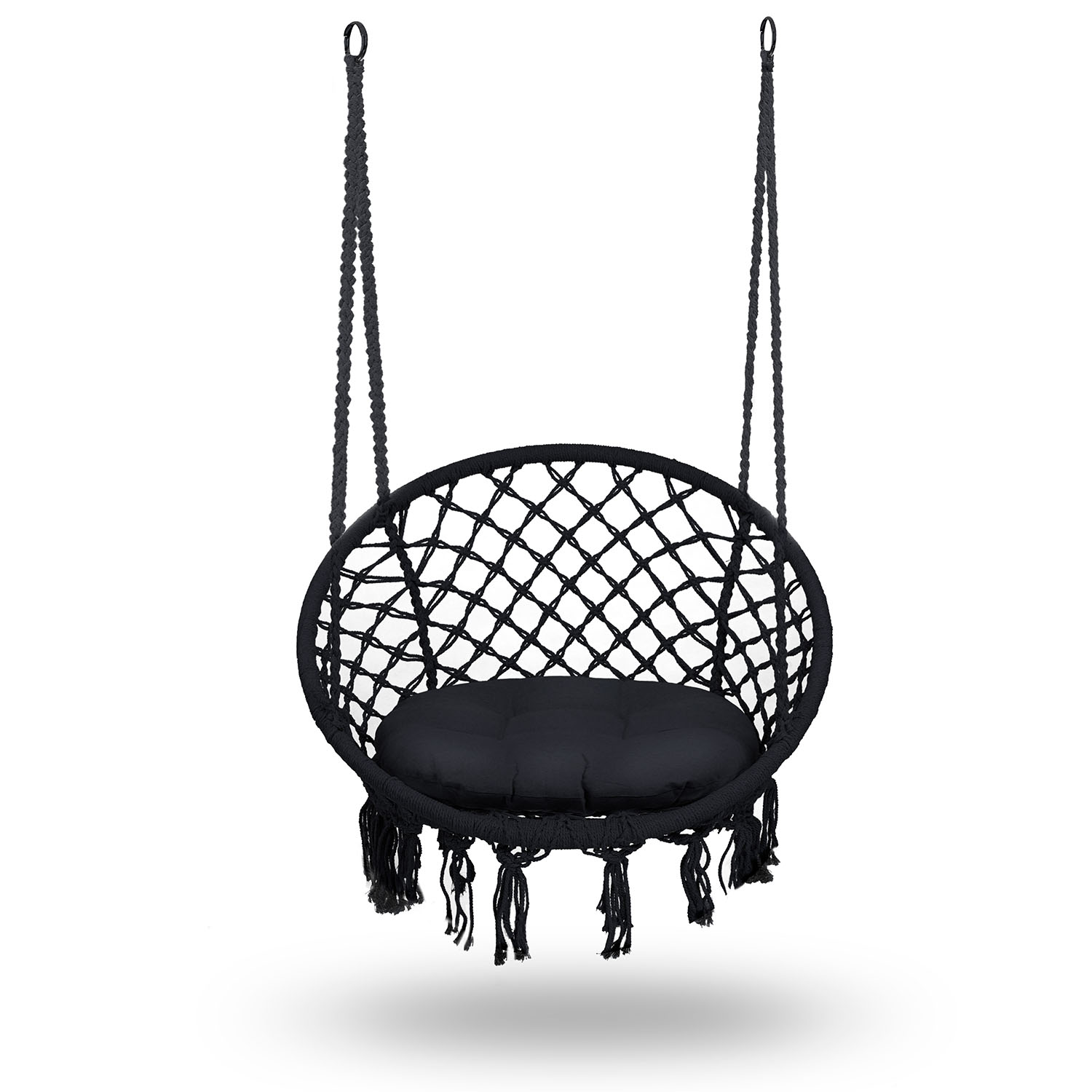 BOHO rippuv aiakiik, must - Image 2