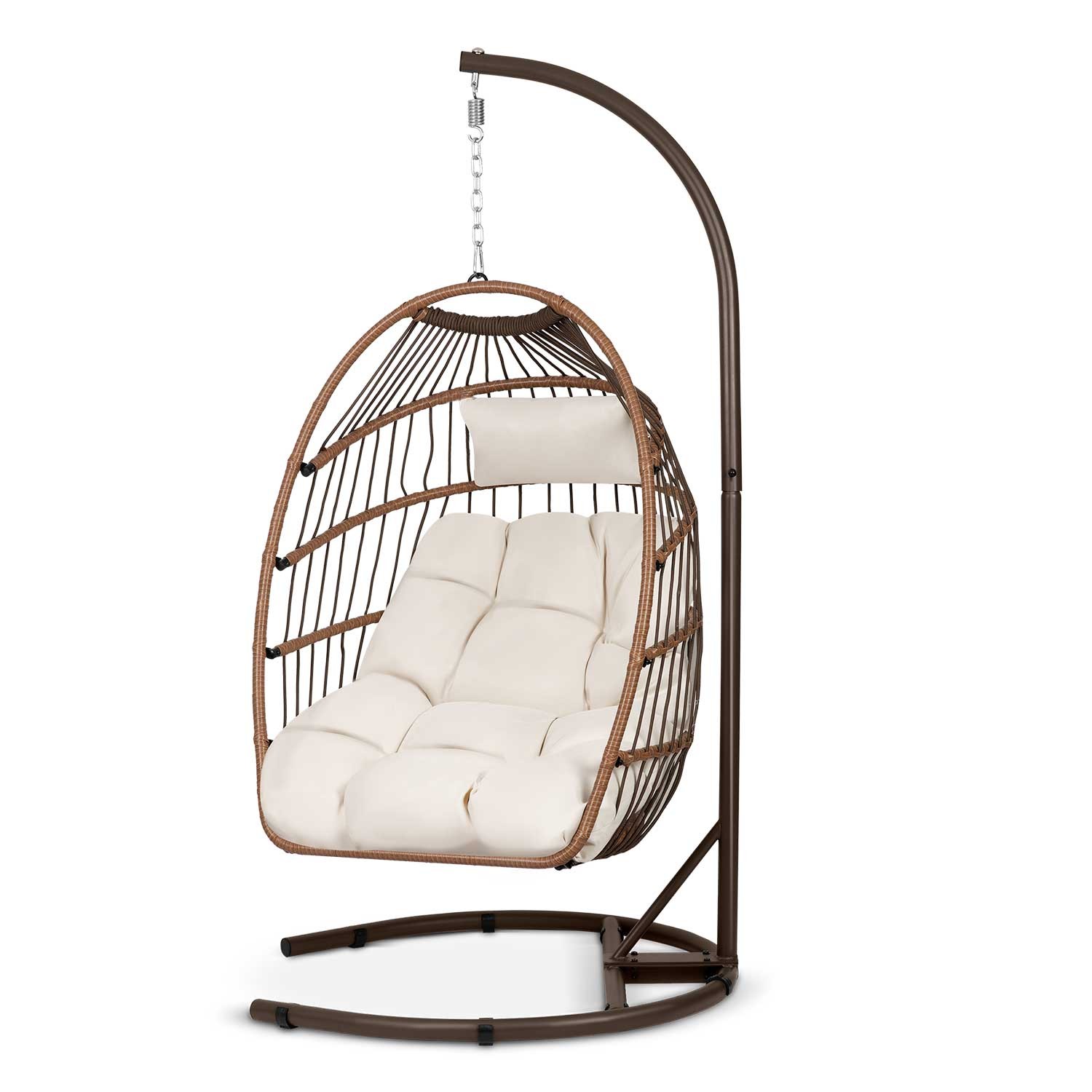 Luisiana pruun ripp-aiatool + beežid Sofotel padjad - Image 4