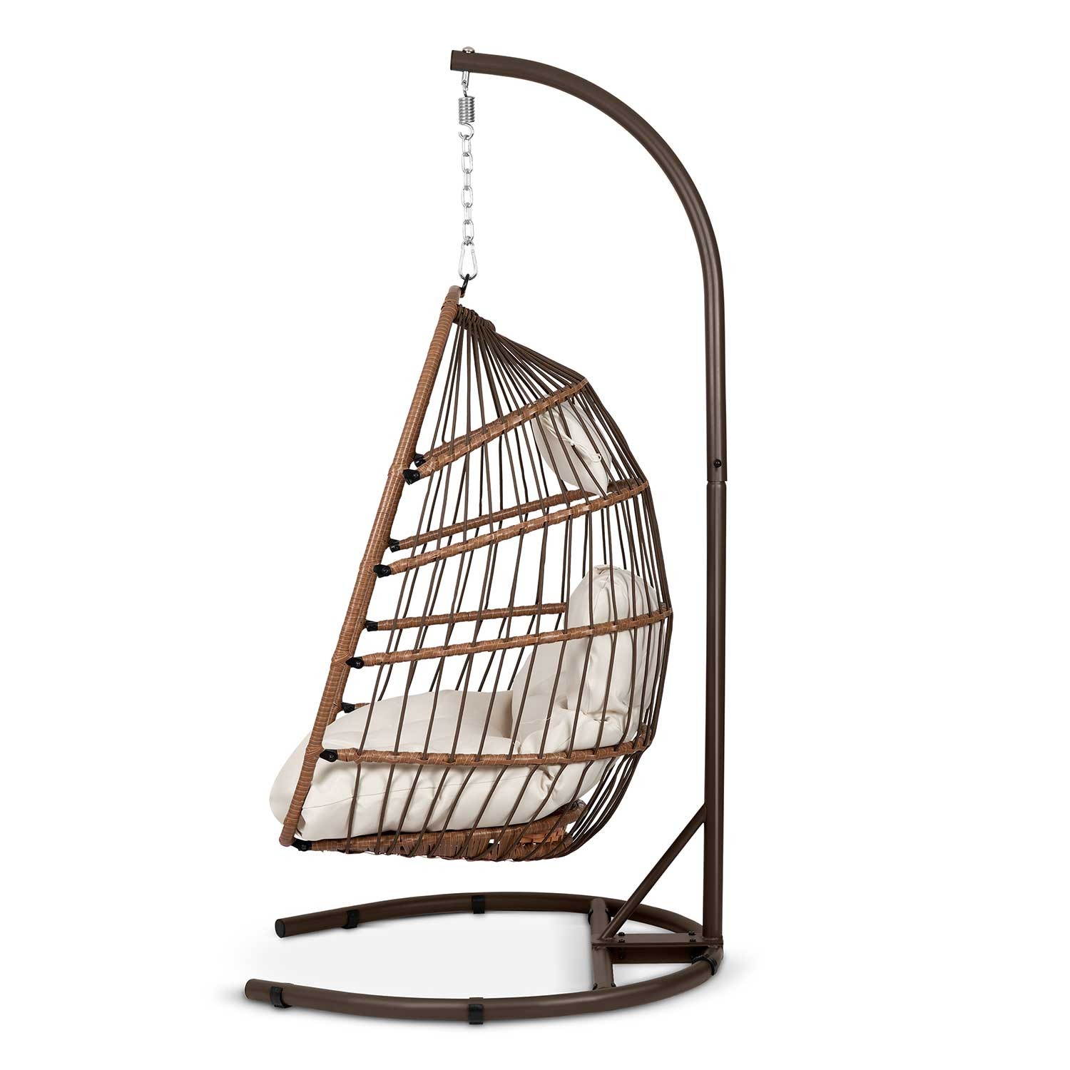 Luisiana pruun ripp-aiatool + beežid Sofotel padjad - Image 8