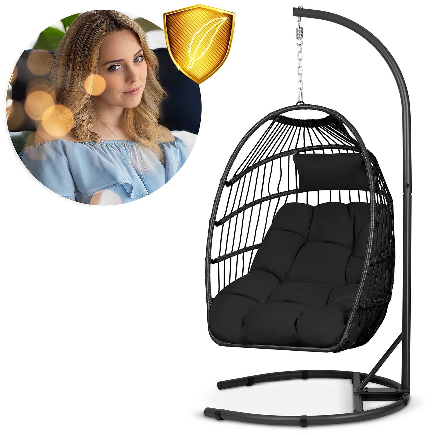 Luisiana must ripp-aiatool + mustad Sofoteli padjad - Image 12