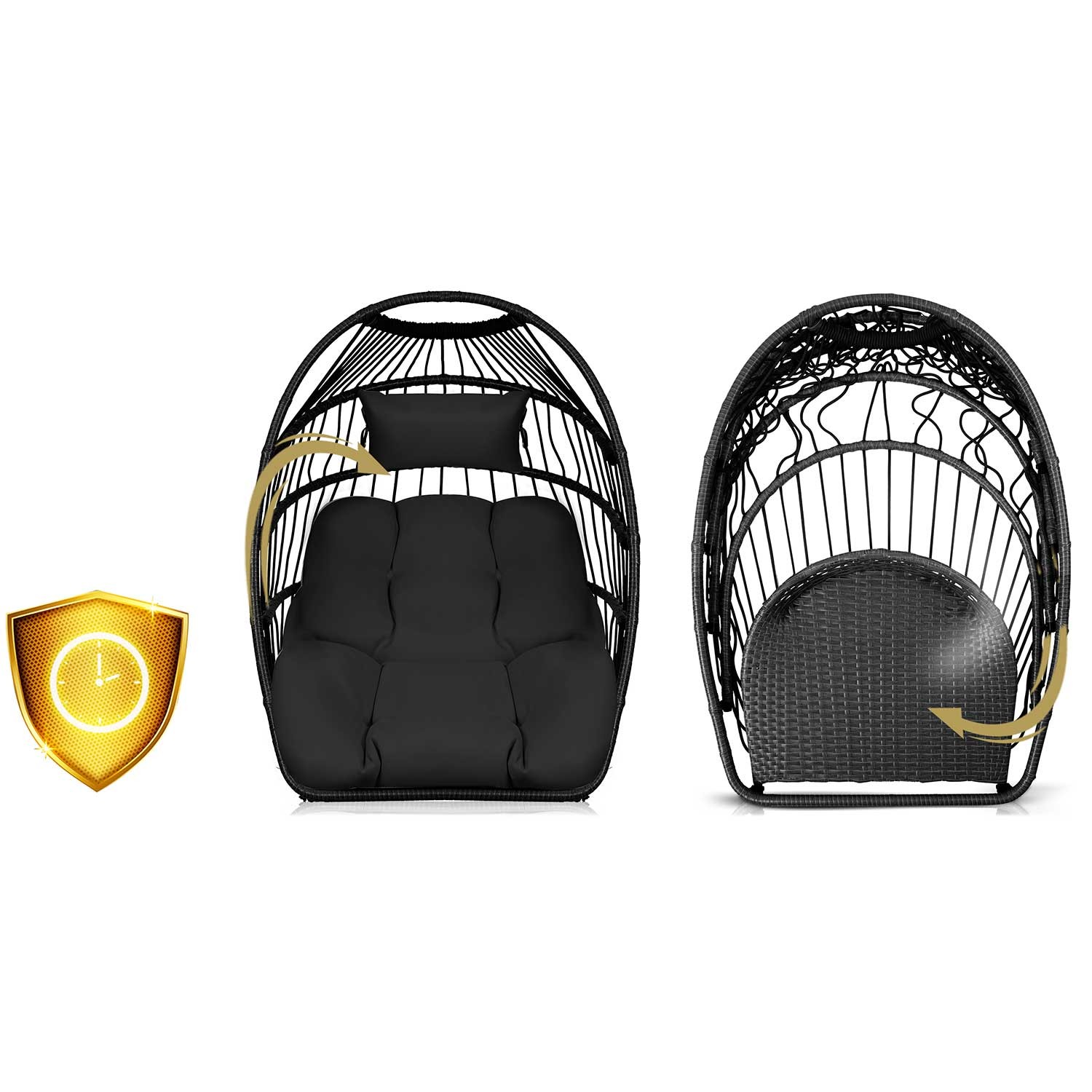 Luisiana must ripp-aiatool + mustad Sofoteli padjad - Image 15