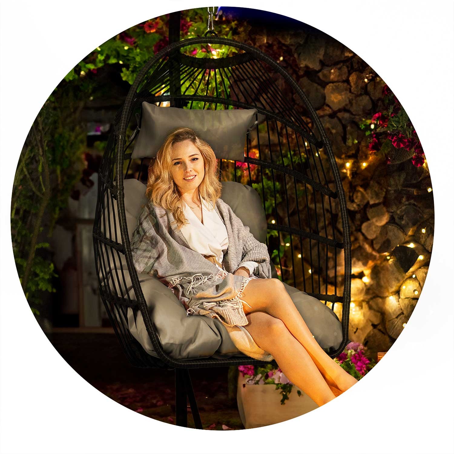 Luisiana ripptool must + hallid Sofotel padjad - Image 2