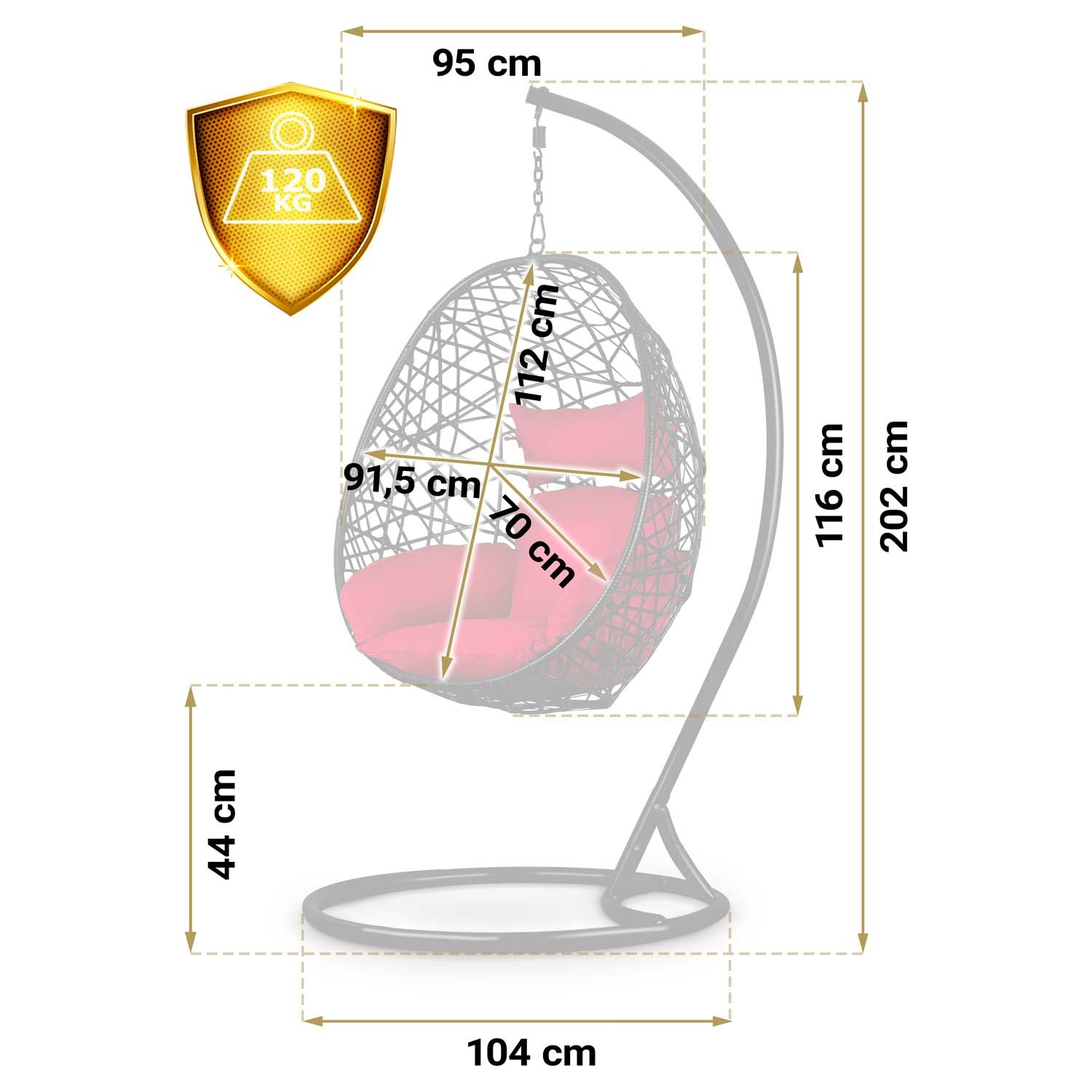 Sabana ripp-aiatool must + punane - Image 12