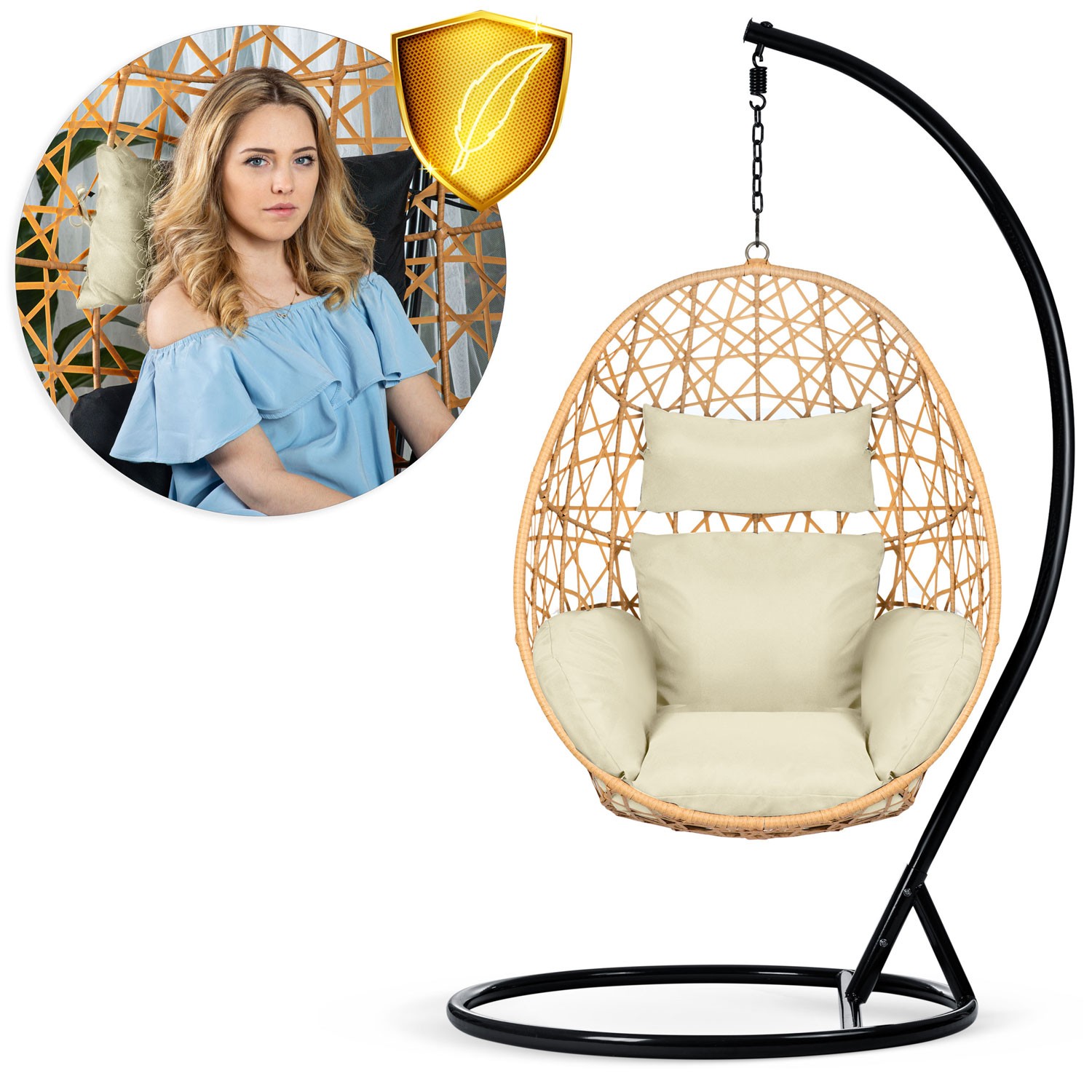 Sabana must ripp-aiatool + beežid Sofotel padjad - Image 12