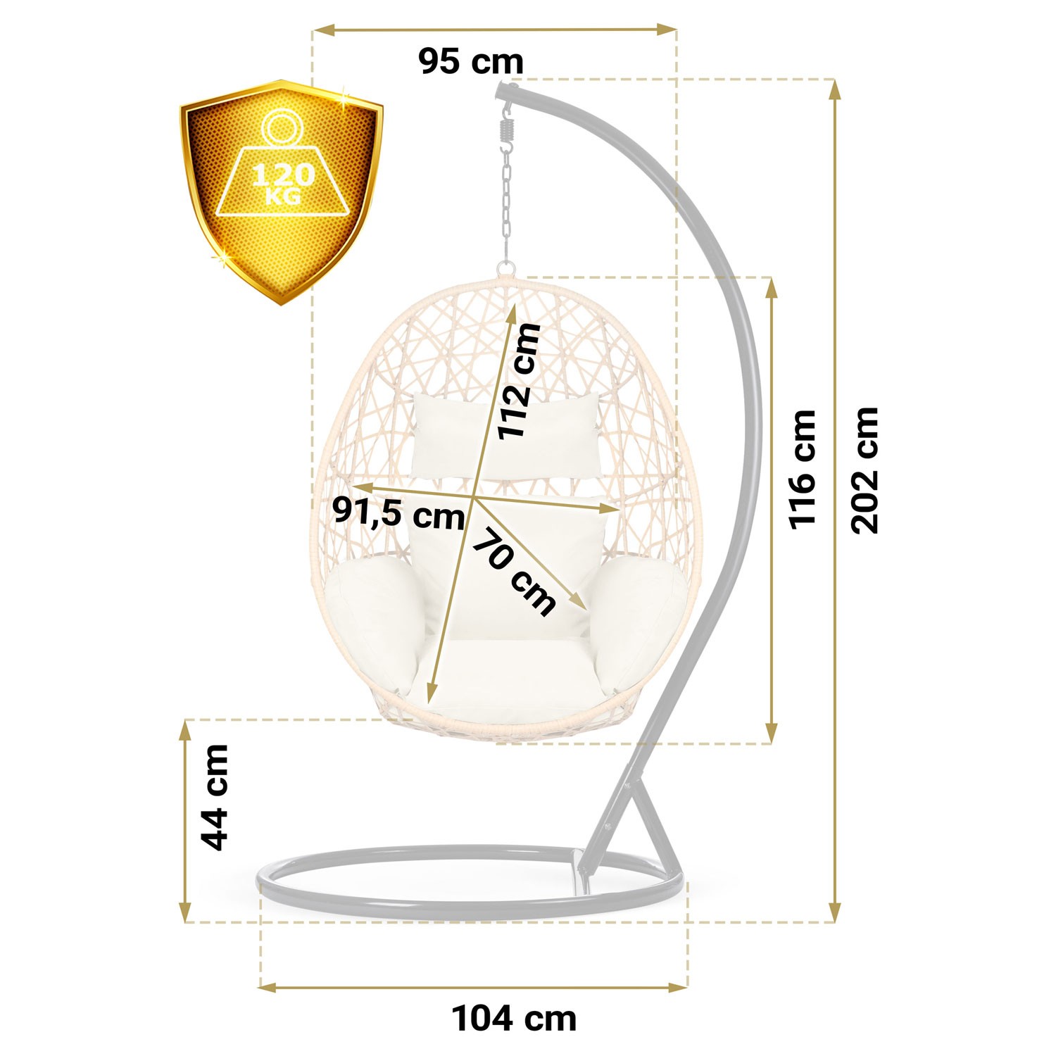 Sabana must ripp-aiatool + beežid Sofotel padjad - Image 9