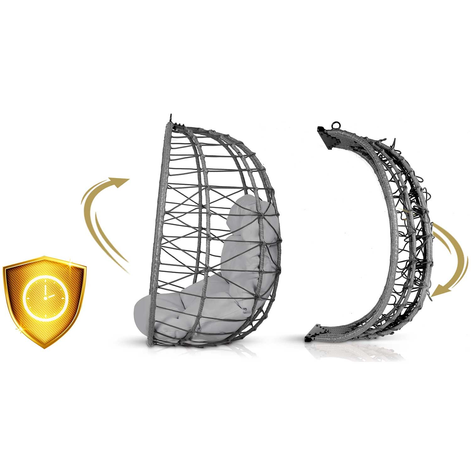 Tihuana hall ripp-aiatool + hallid Sofotel padjad - Image 15