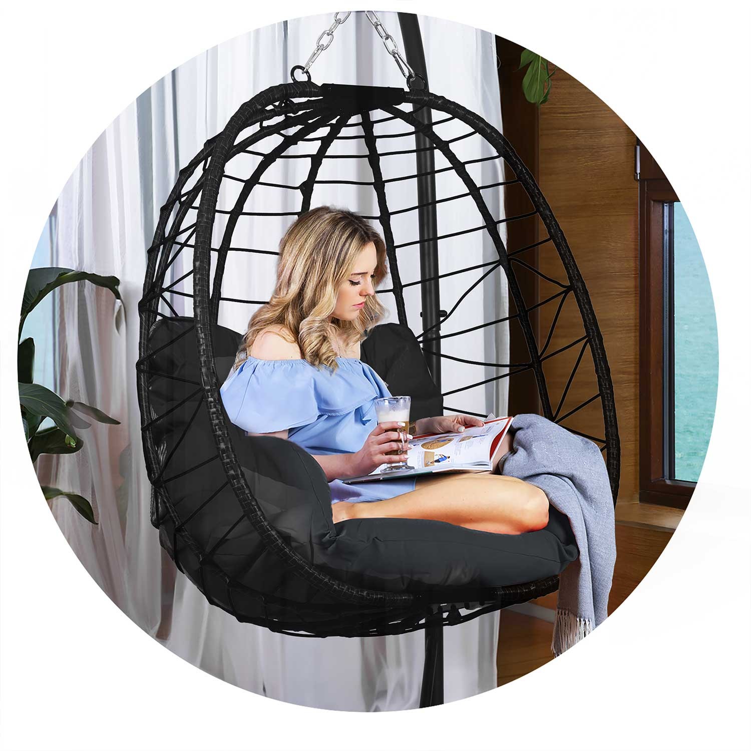 Tihuana must ripp-aiatool + mustad Sofoteli padjad - Image 6