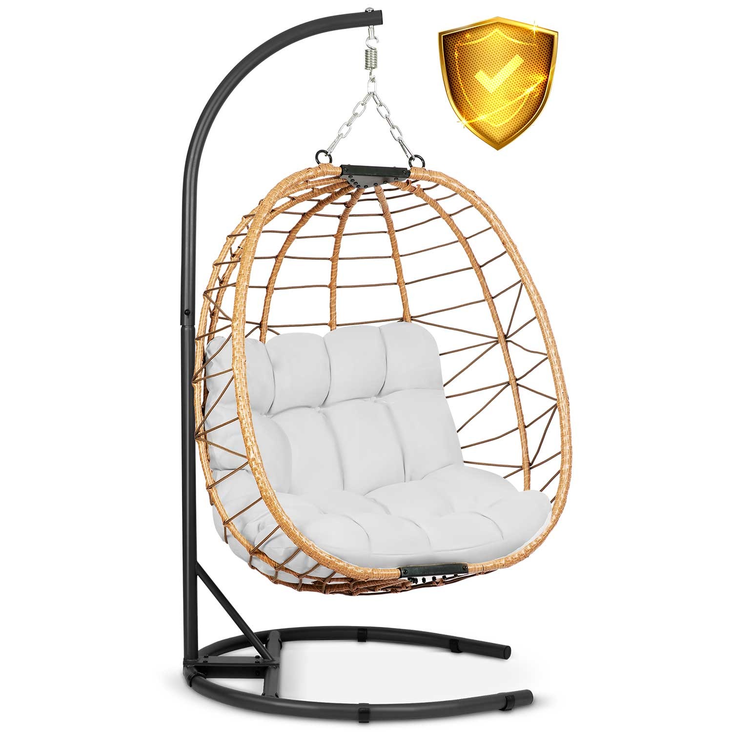 Tihuana pruun ripp-aiatool + Sofotel hallid padjad - Image 11