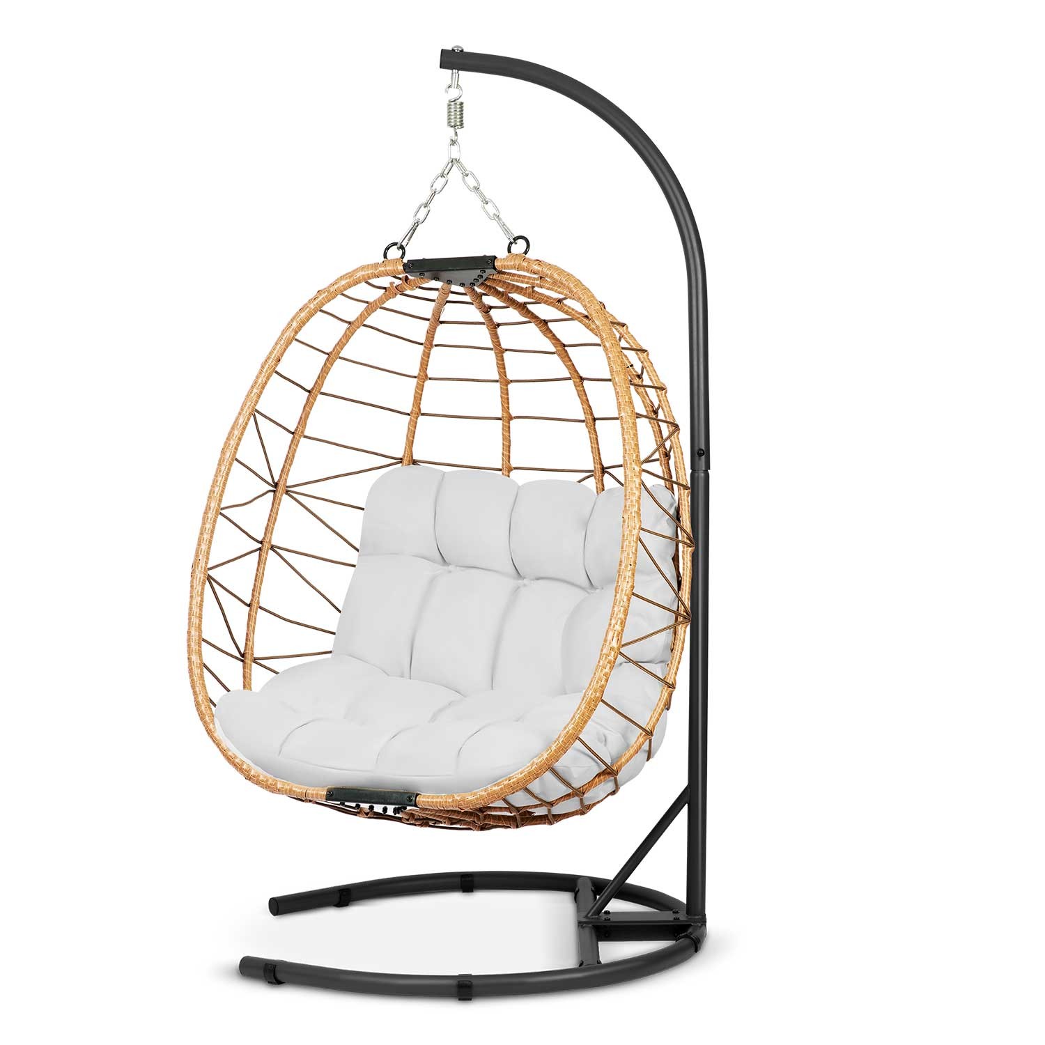 Tihuana pruun ripp-aiatool + Sofotel hallid padjad - Image 3