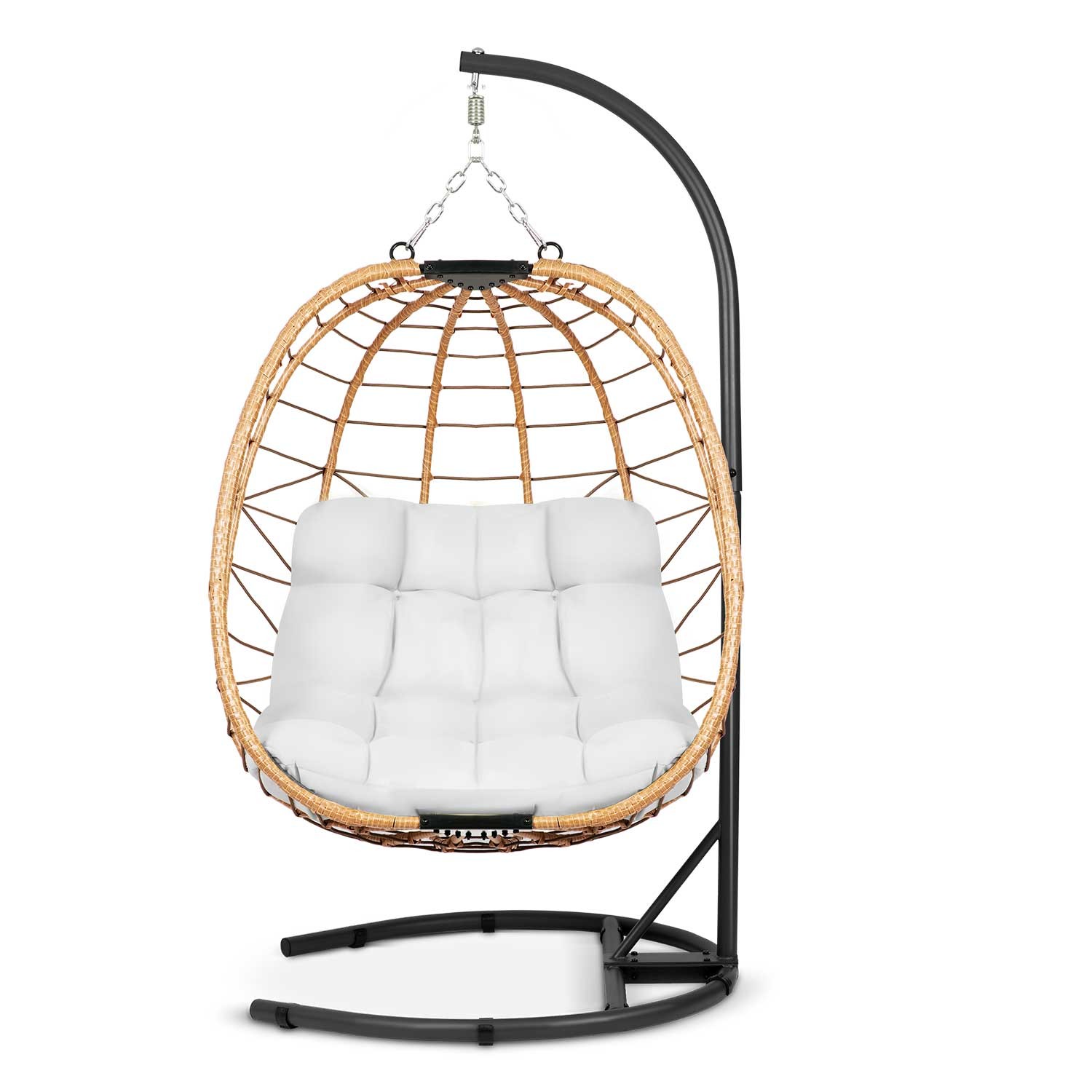 Tihuana pruun ripp-aiatool + Sofotel hallid padjad - Image 5