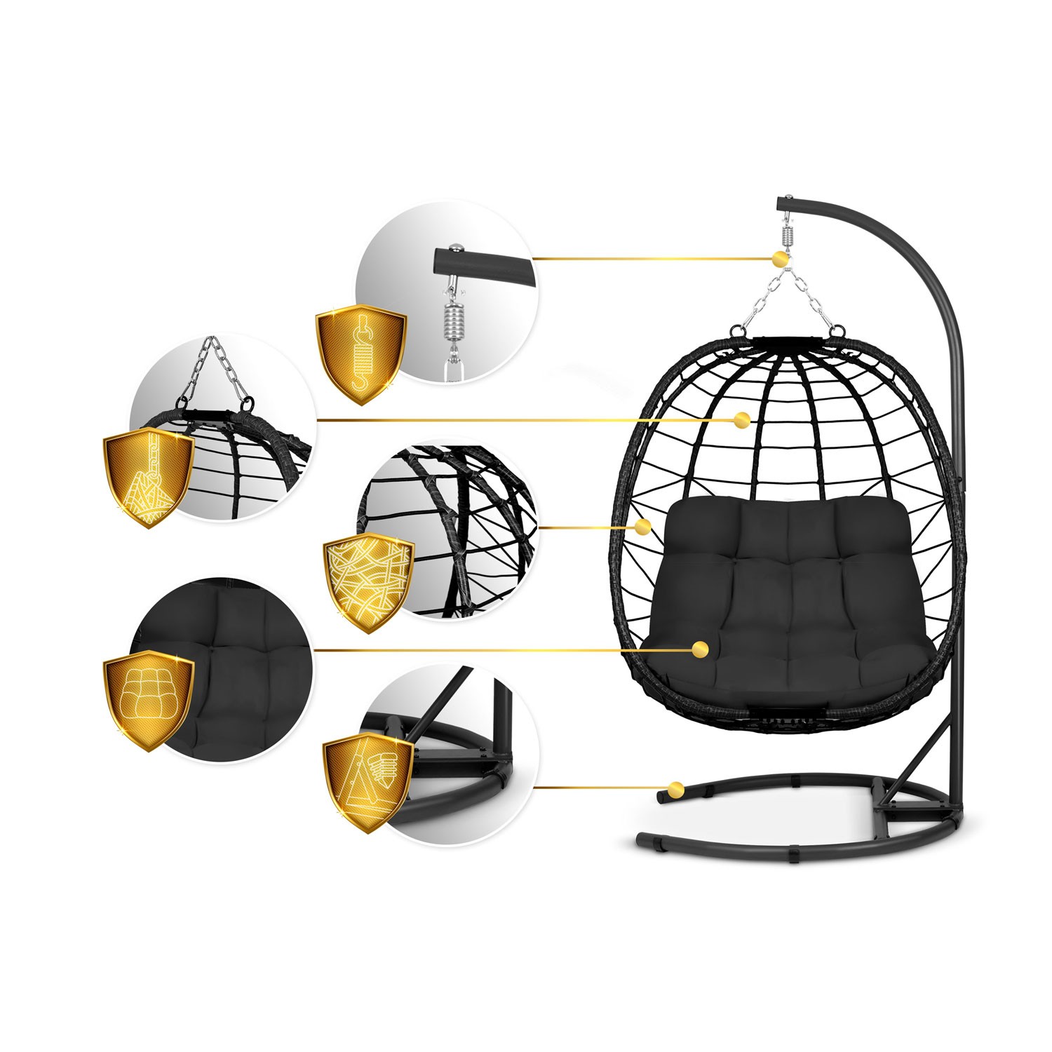 Tihuana must ripp-aiatool + mustad Sofoteli padjad - Image 15