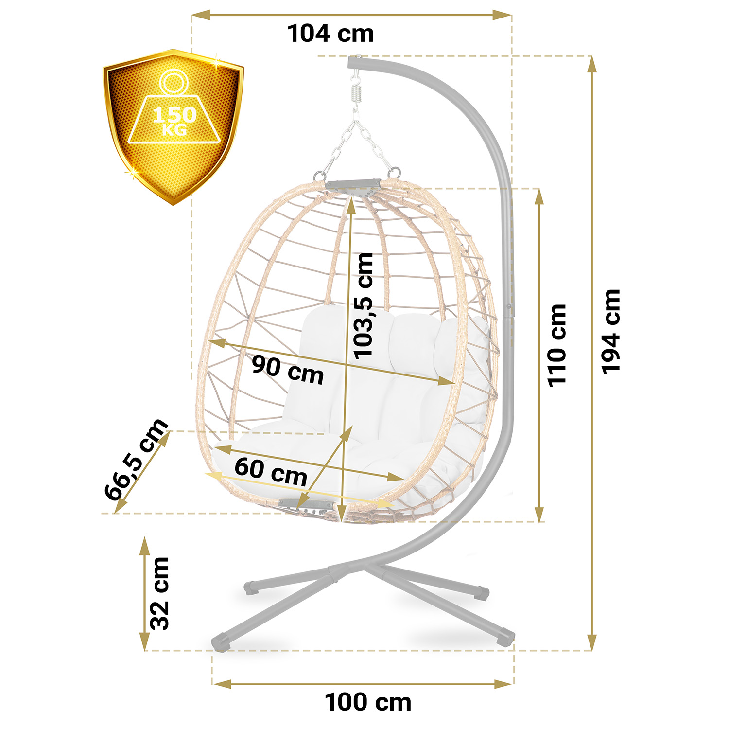 Tihuana pruun ripp-aiatool + Sofotel hallid padjad - Image 5