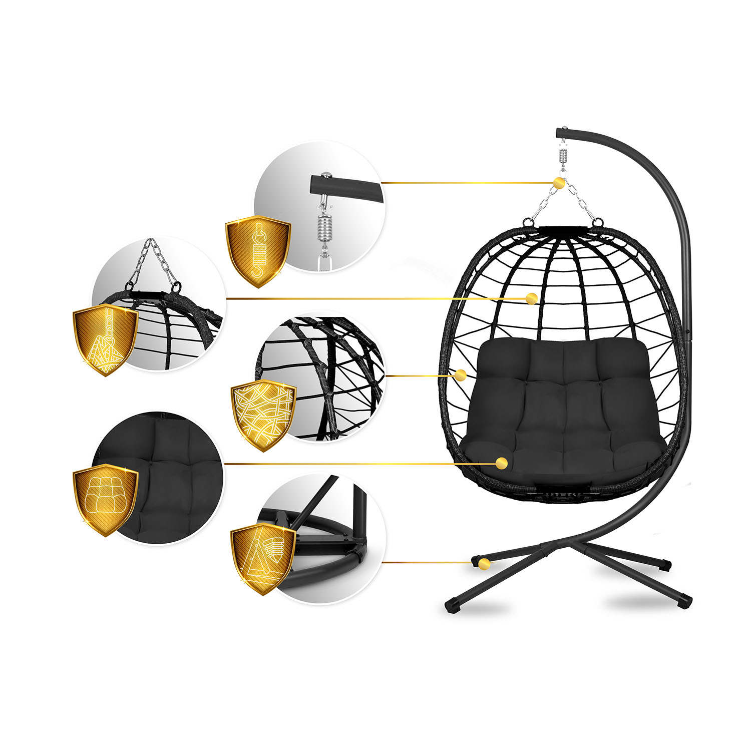 Tihuana must ripp-aiatool + mustad Sofoteli padjad - Image 12