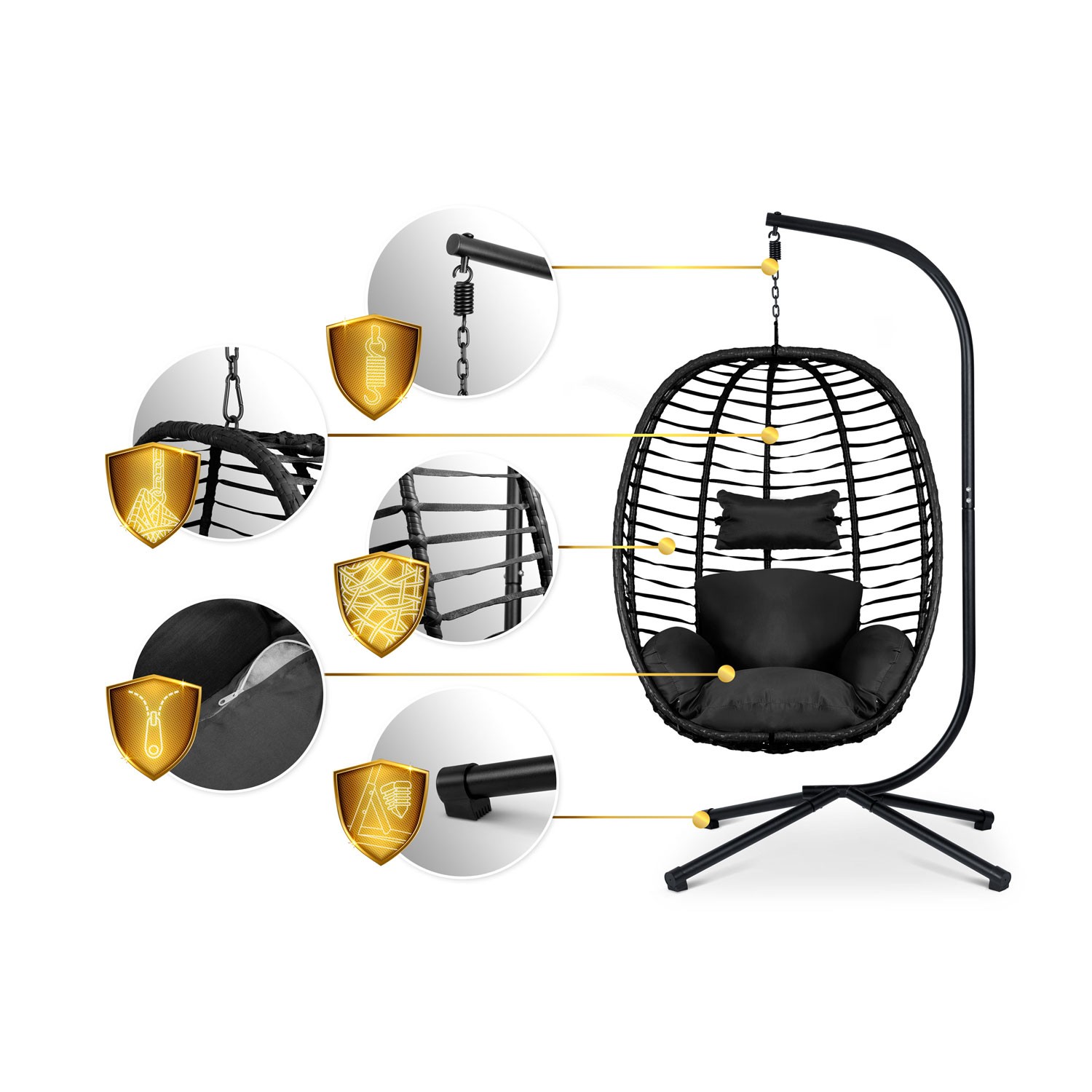 Toskana must ripp-aiatool + mustad Sofoteli padjad - Image 13