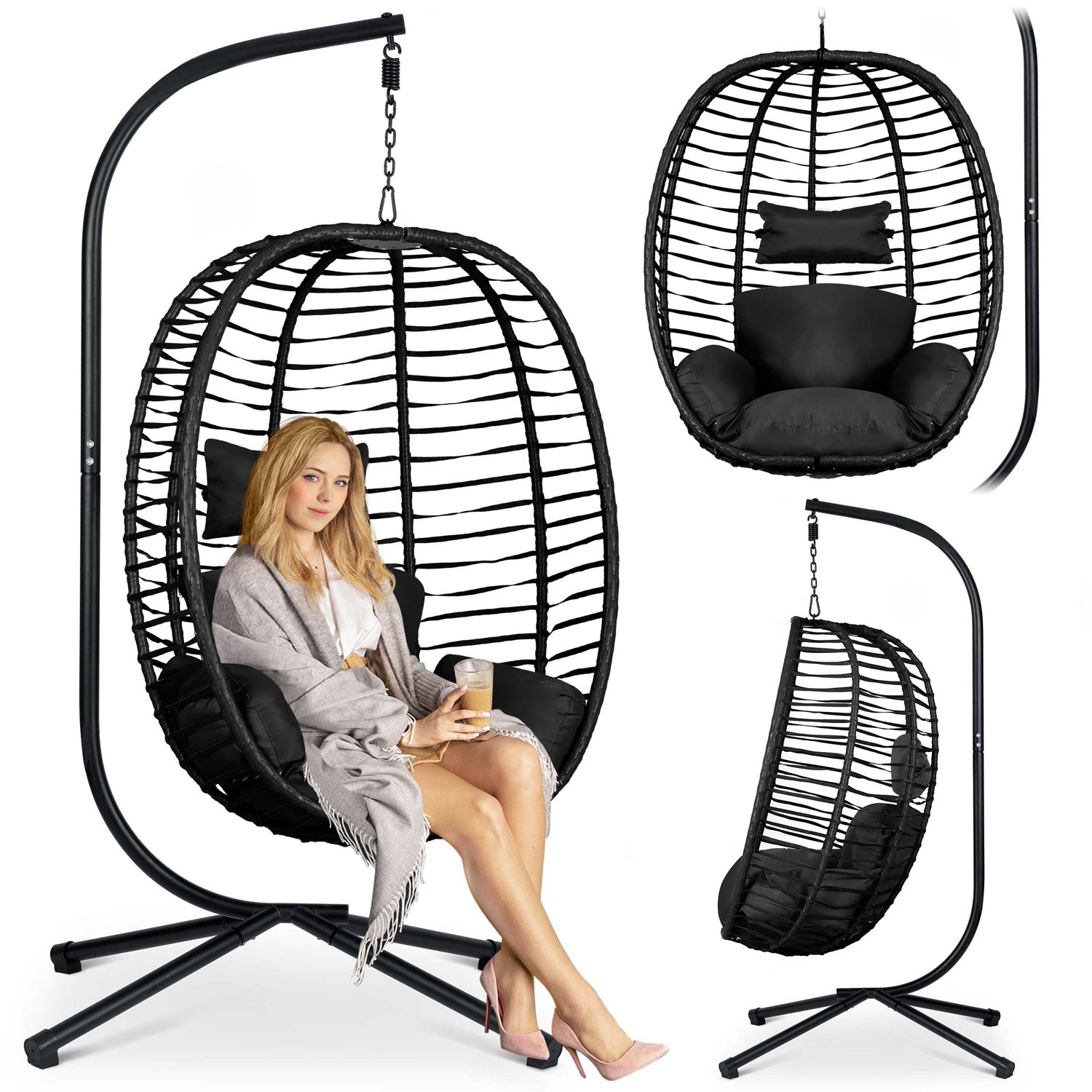 Toskana must ripp-aiatool + mustad Sofoteli padjad