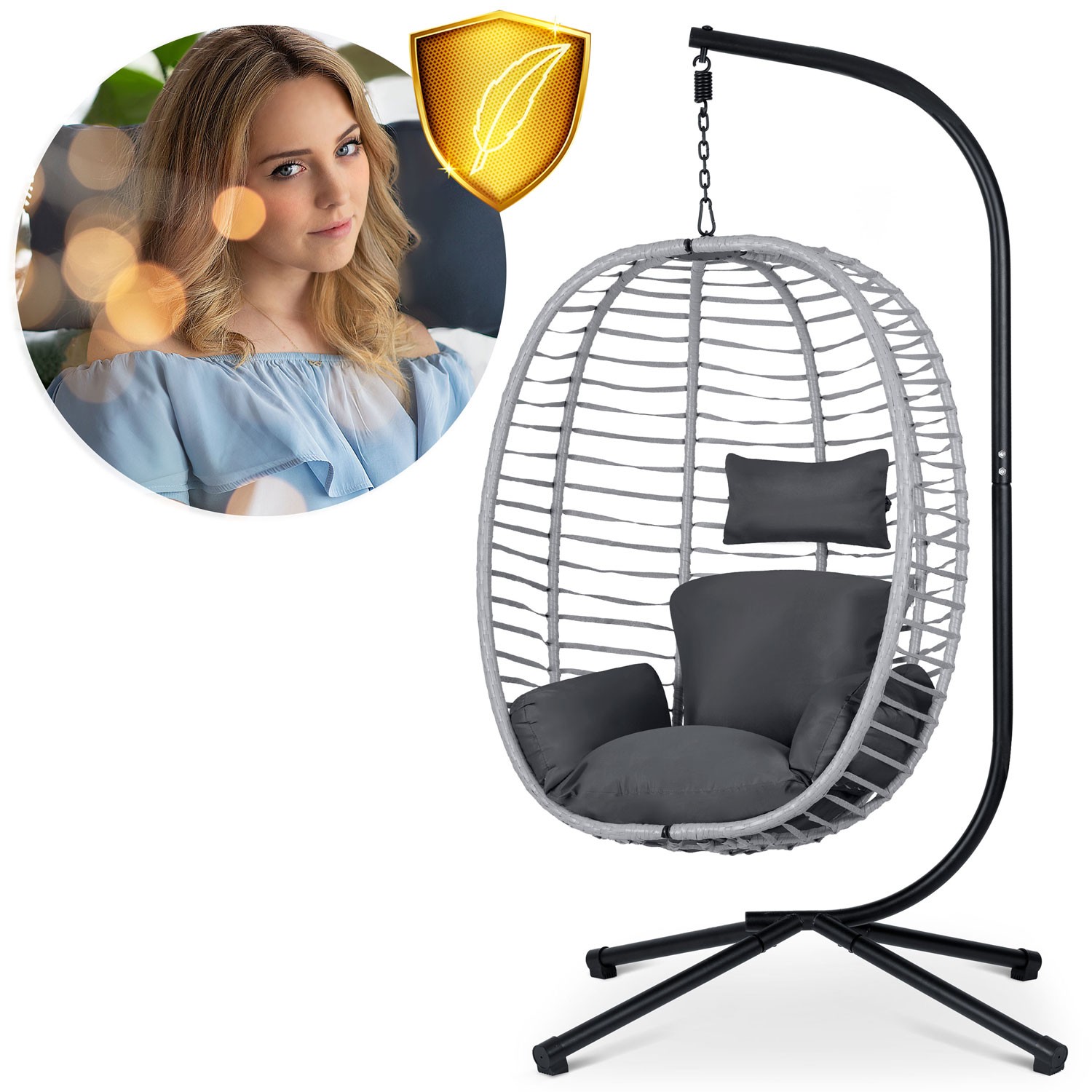 Toskana ripp-aiatool must hallide patjadega Sofotel - Image 12