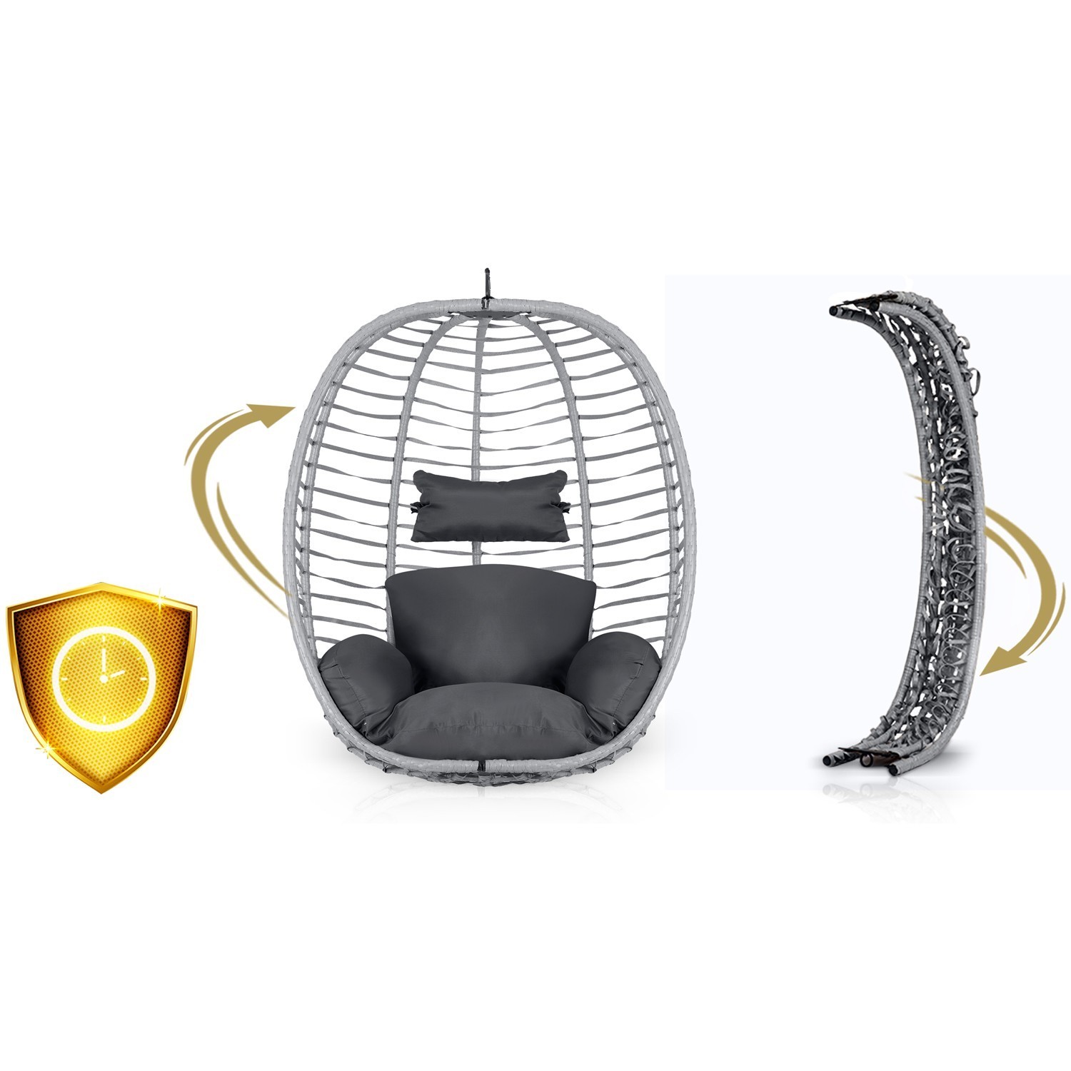 Toskana ripp-aiatool must hallide patjadega Sofotel - Image 15