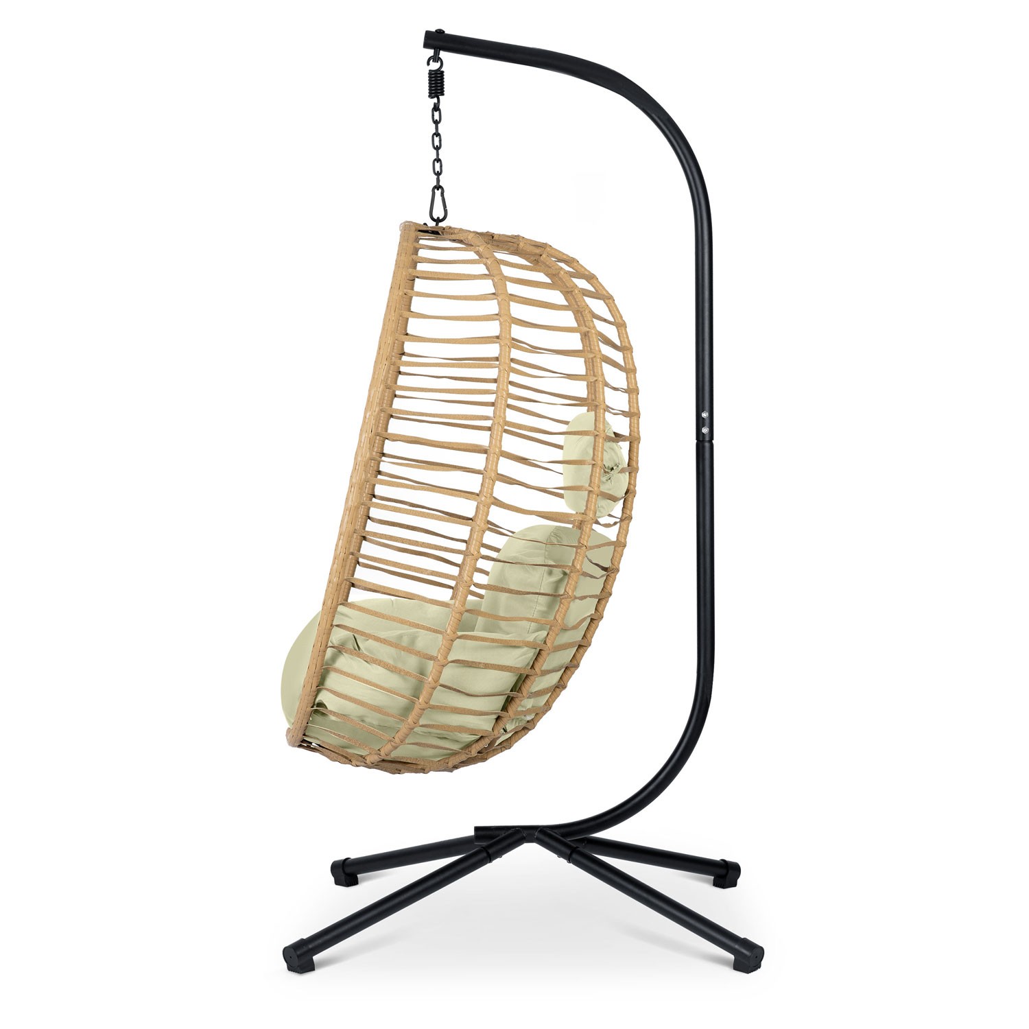 Toskana ripptool aias, must + beežid Sofotel padjad - Image 7