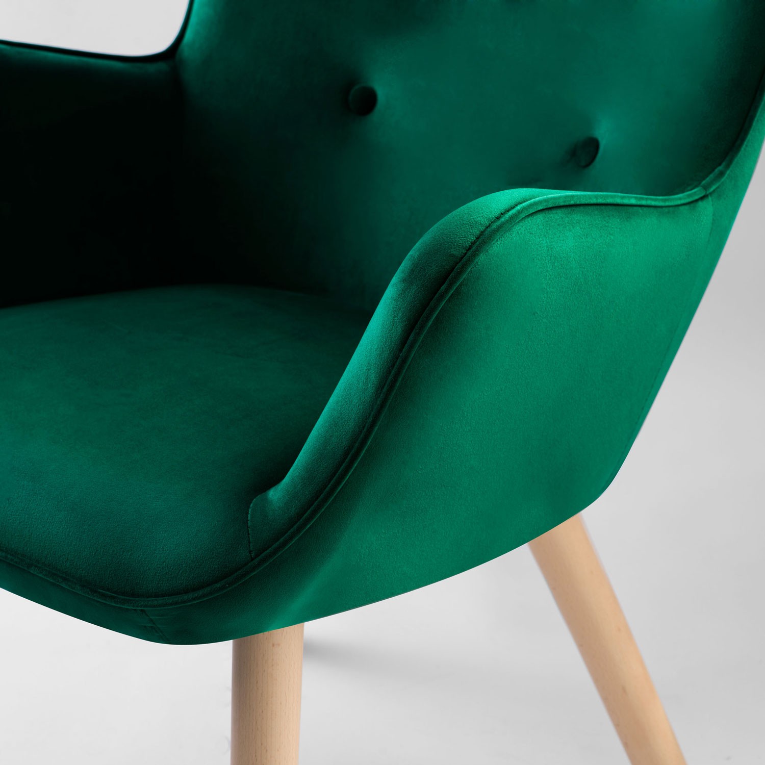 Sofotel Norse tiibadega tugitool jalapingiga, tumeroheline - Image 5