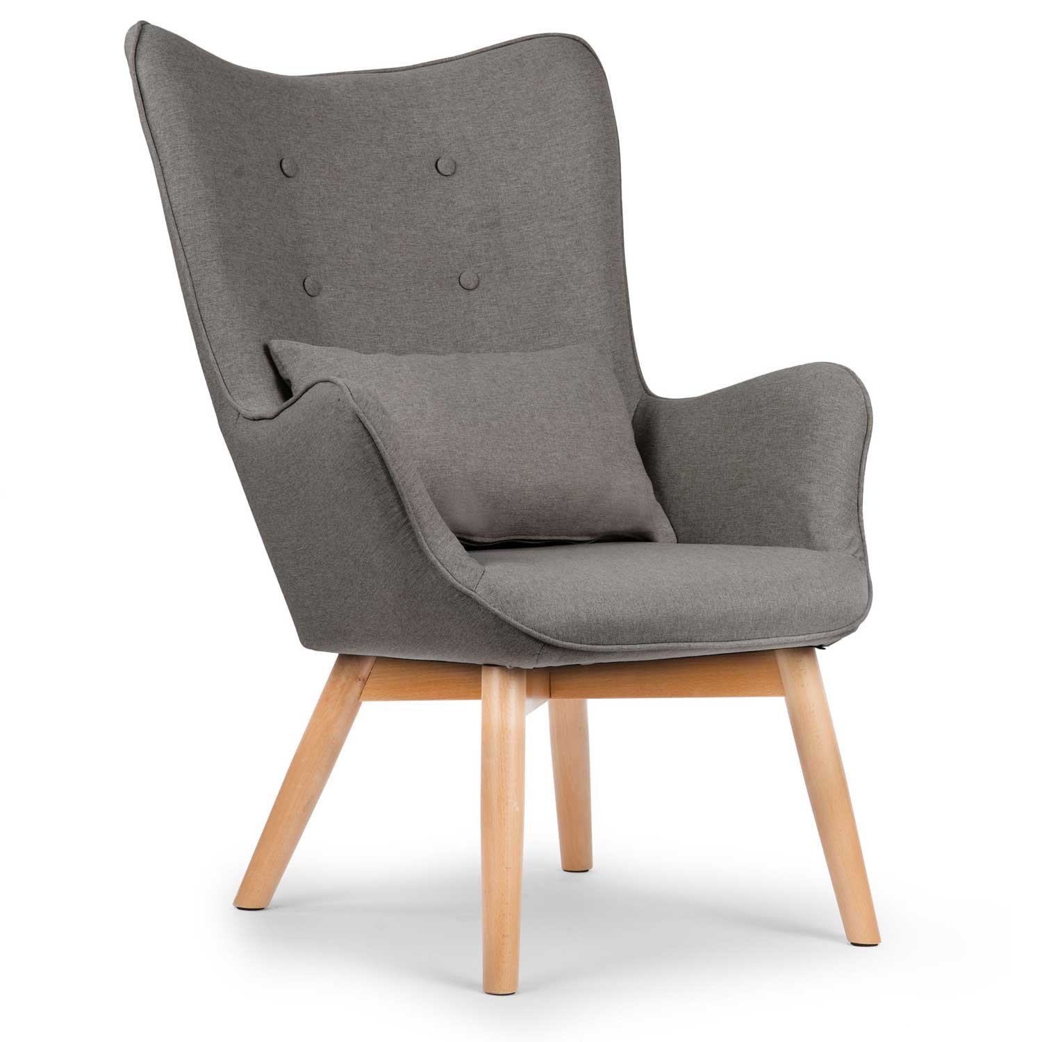 Sofotel Norse tiibadega tugitool jalapingiga, hall - Image 4