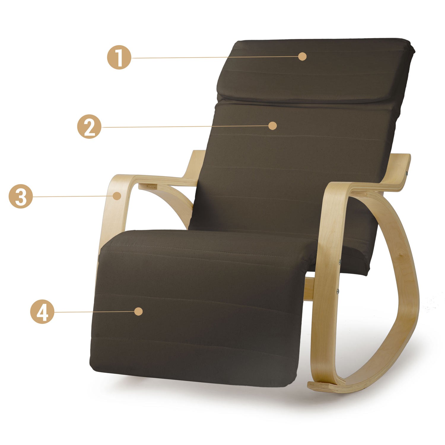 Suzi kiiktool - pruun - Image 9