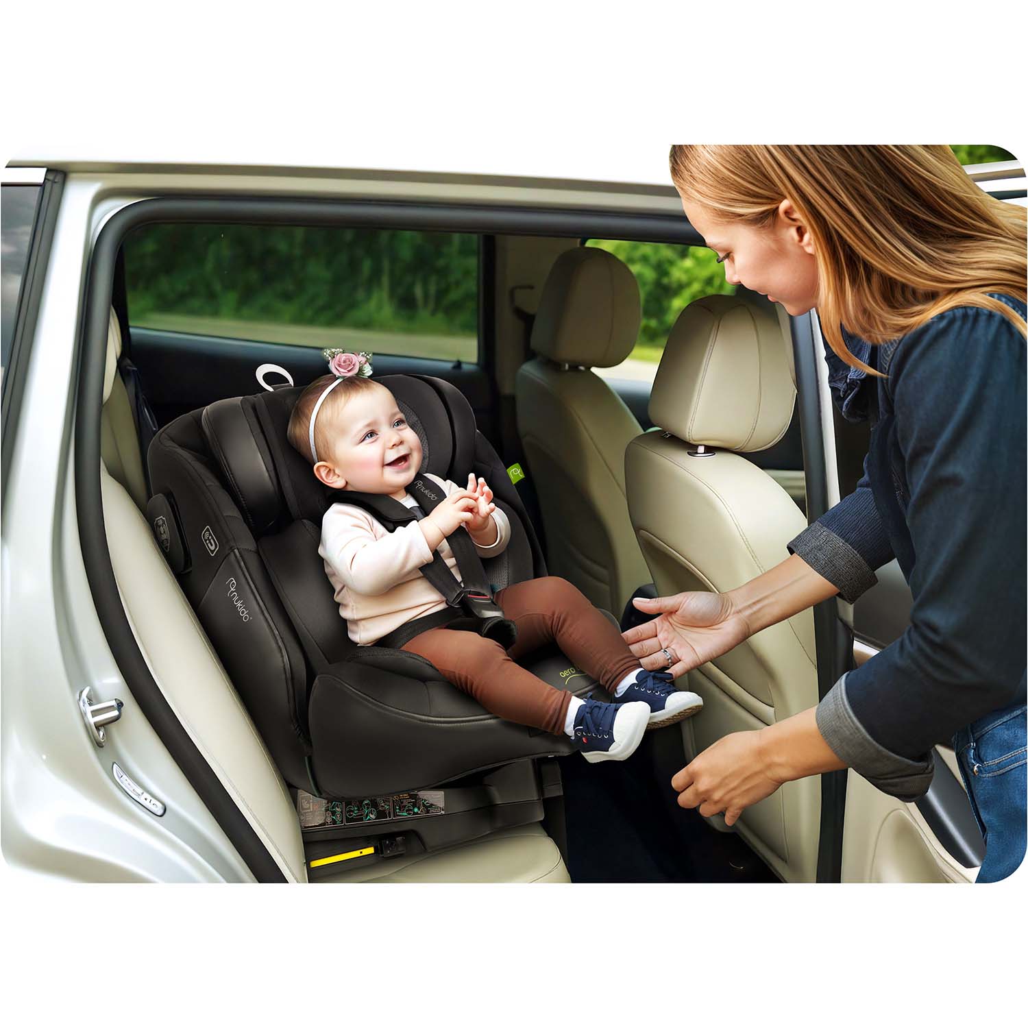 Nukido Aero Line must turvatool 0-36 kg ISOFIX-iga - Image 11