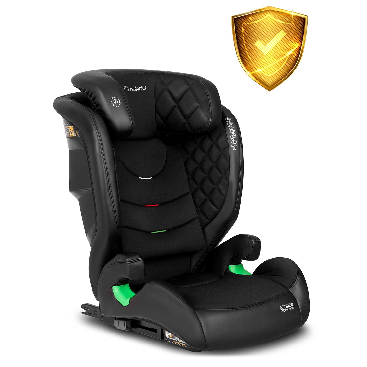 Nukido Louis turvatool must 15-36 kg ISOFIX kinnitusega - Image 7