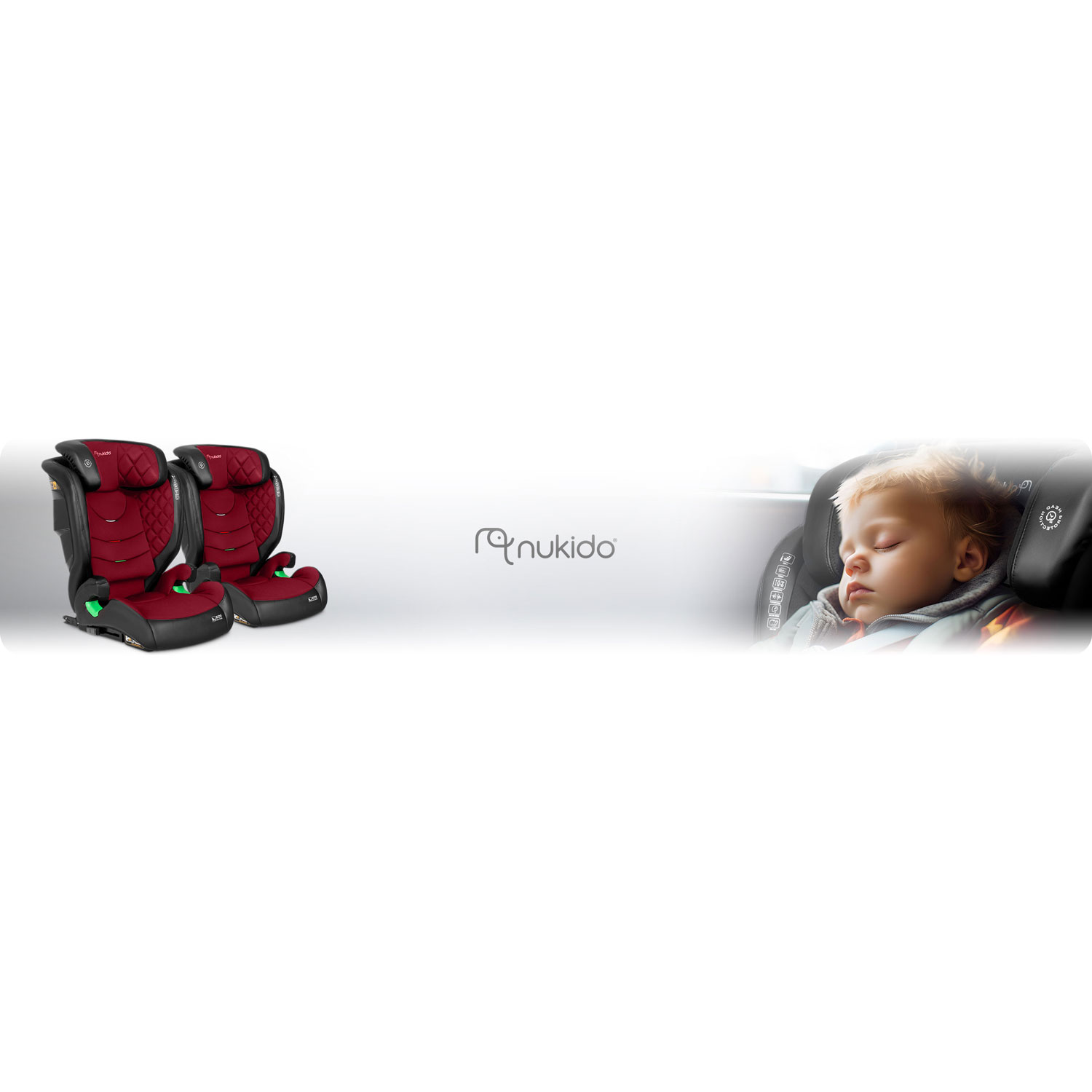 Nukido Louis turvatool must ja punane 15-36 kg ISOFIX - Image 16