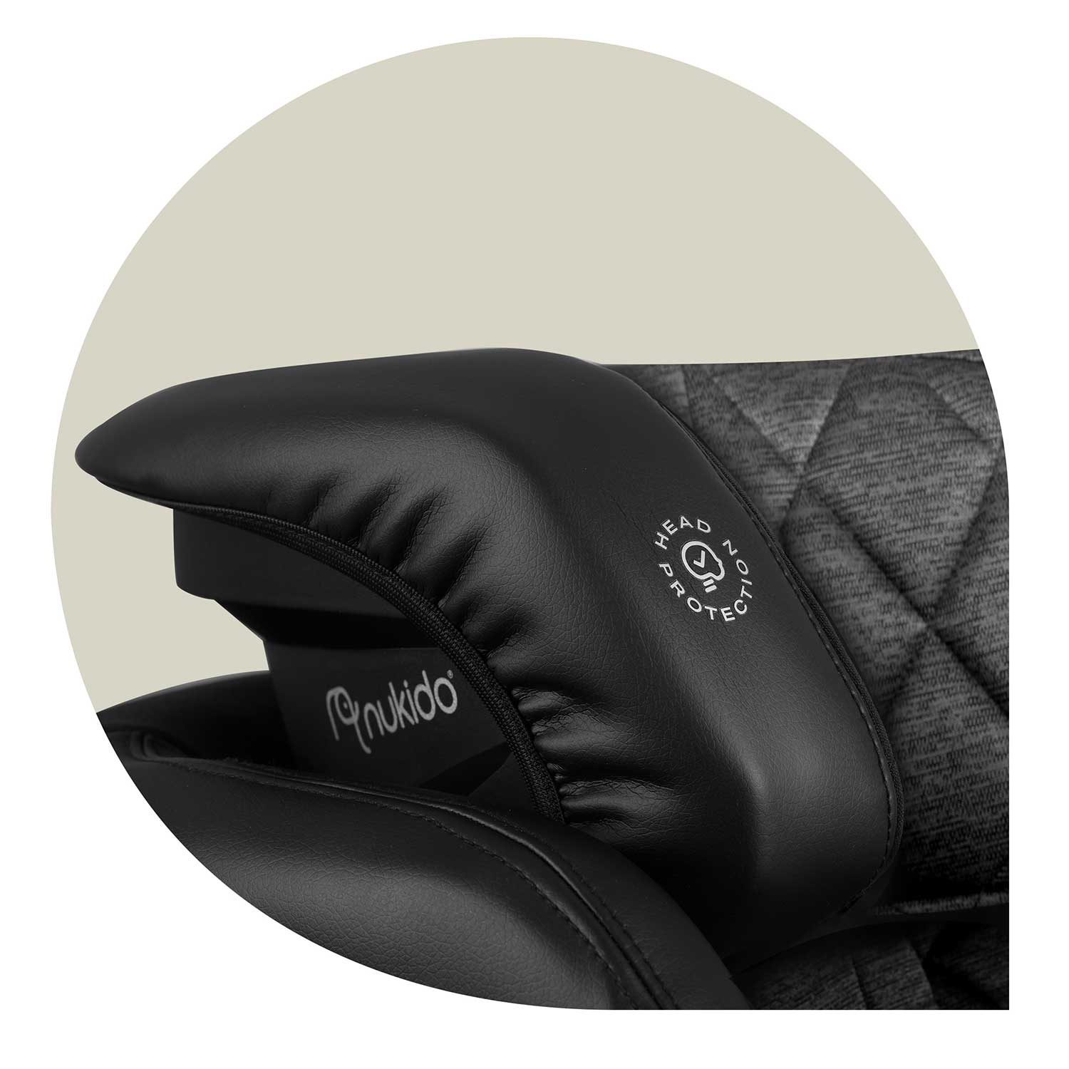 Nukido Louis turvatool must/hall 15-36 kg ISOFIX-iga - Image 6