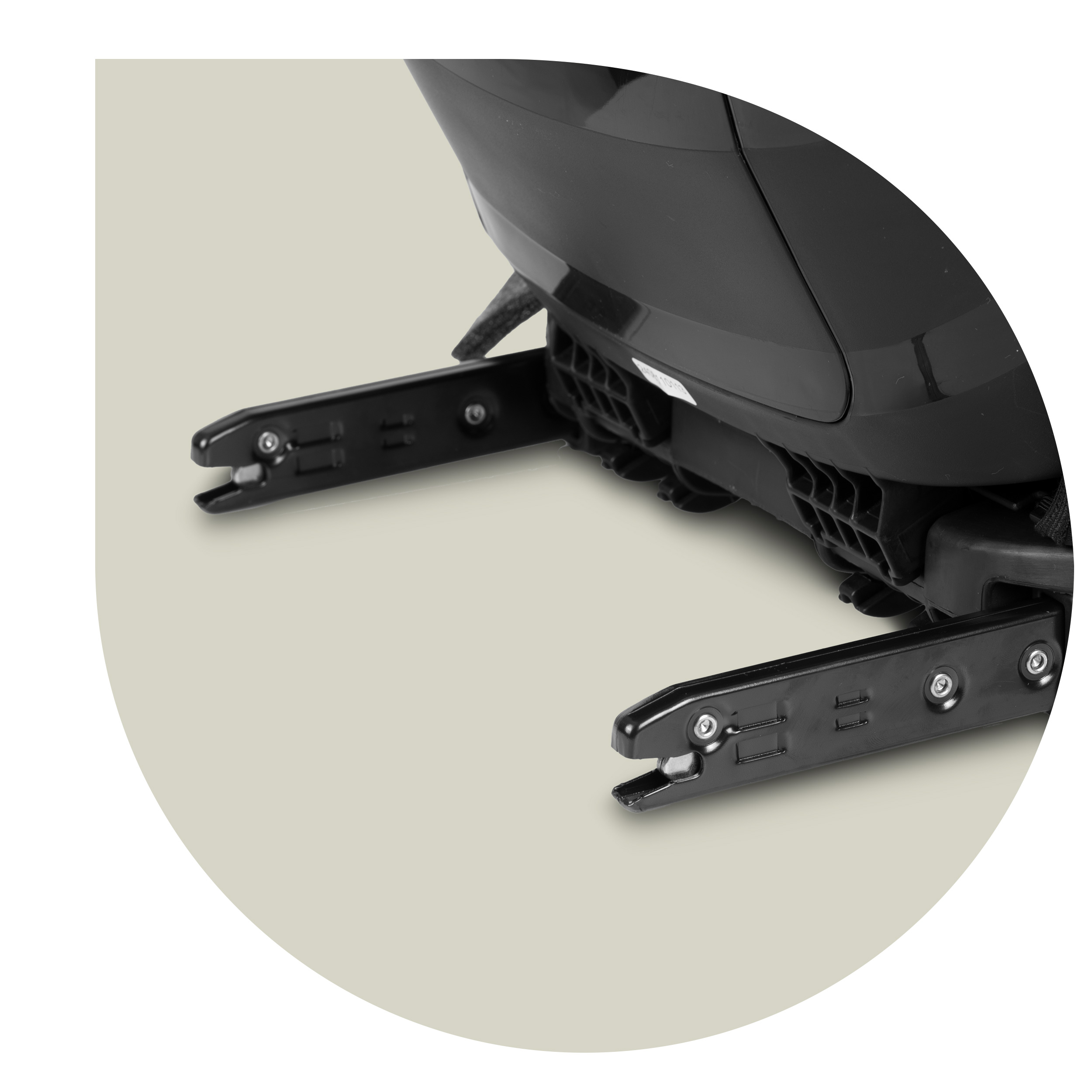 Nukido Louis pehme turvatool hall 15-36 kg ISOFIX - Image 8