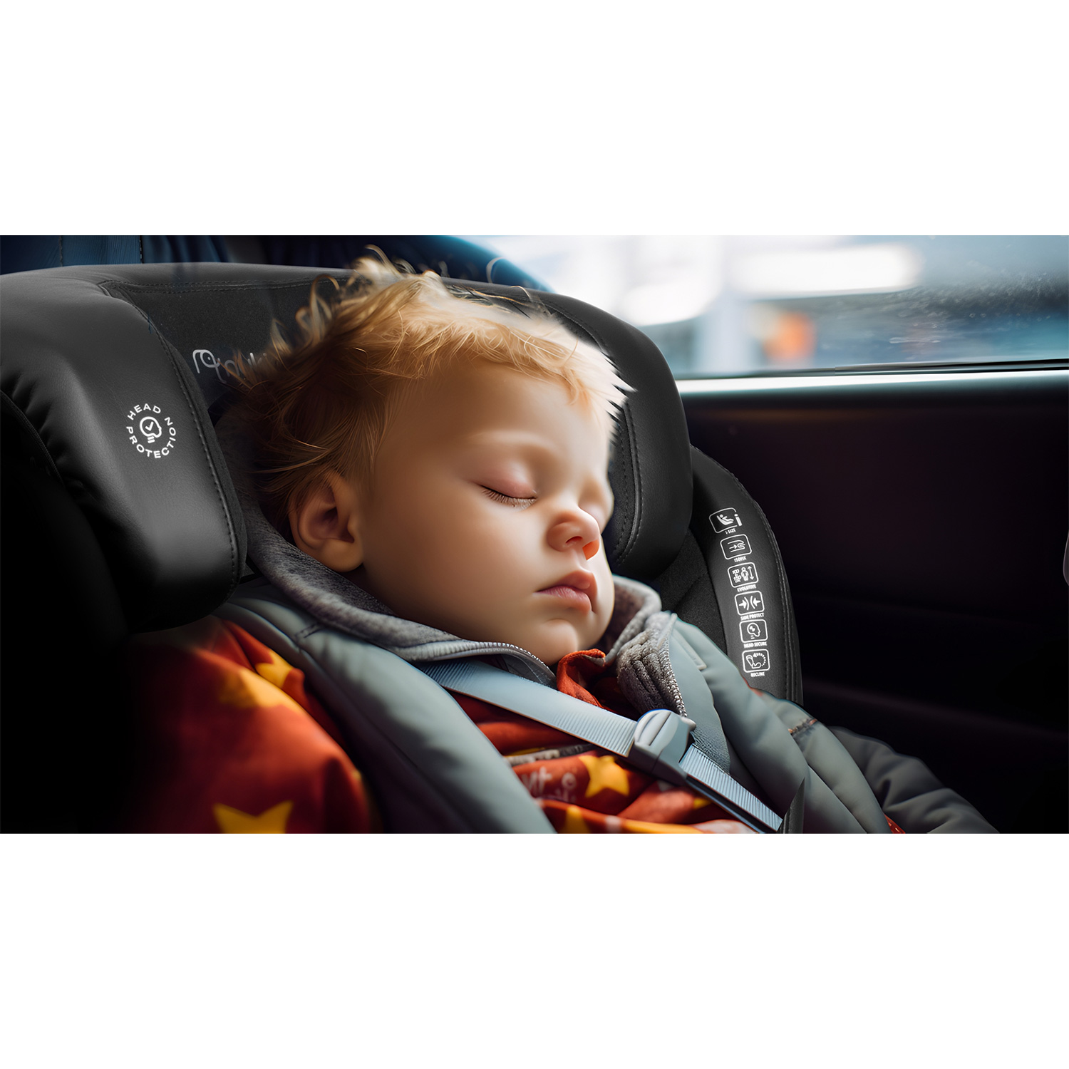 Nukido Louis turvatool must/tumesinine 15-36 kg ISOFIX - Image 16