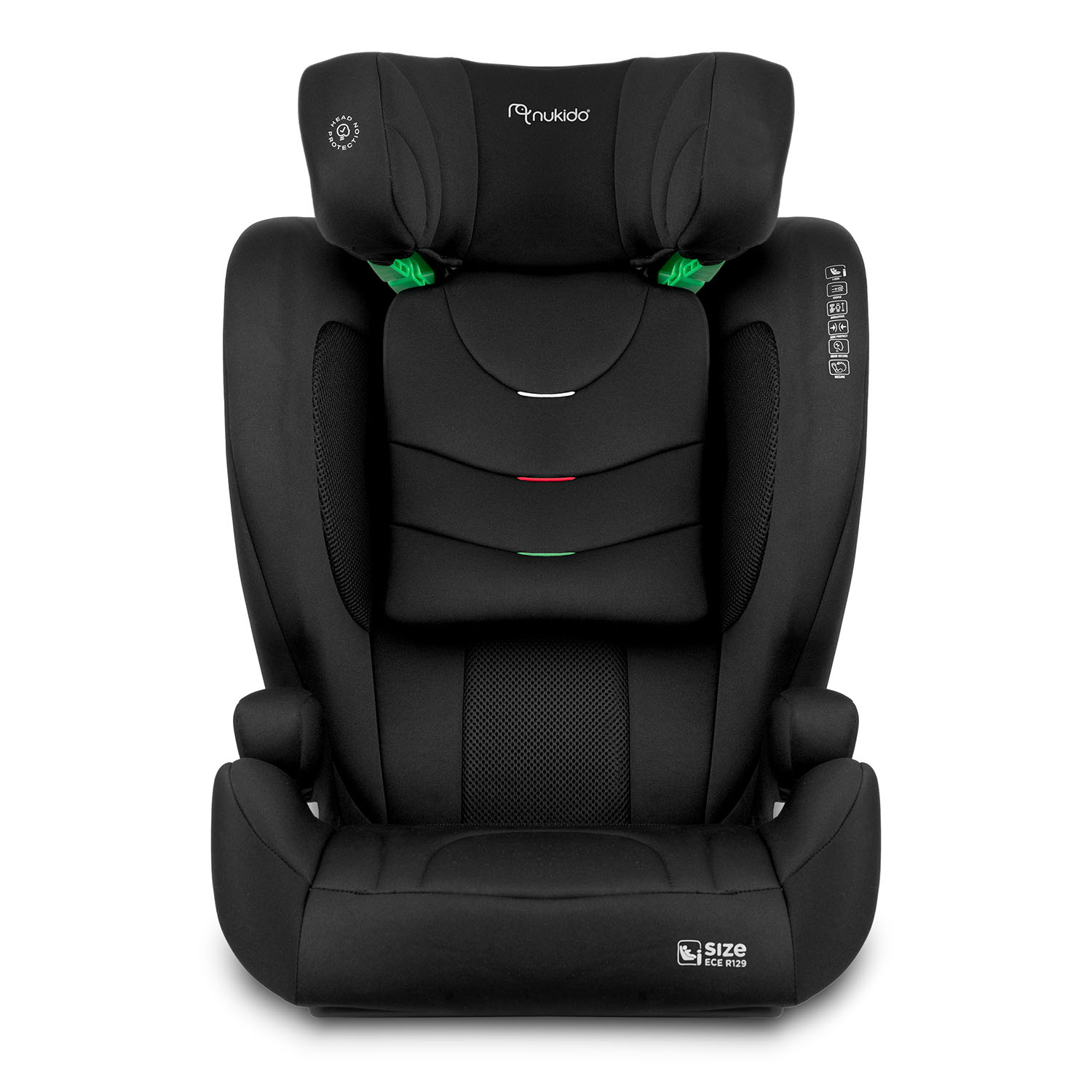 Nukido Louis pehme must turvatool 15-36 kg ISOFIX-iga - Image 2