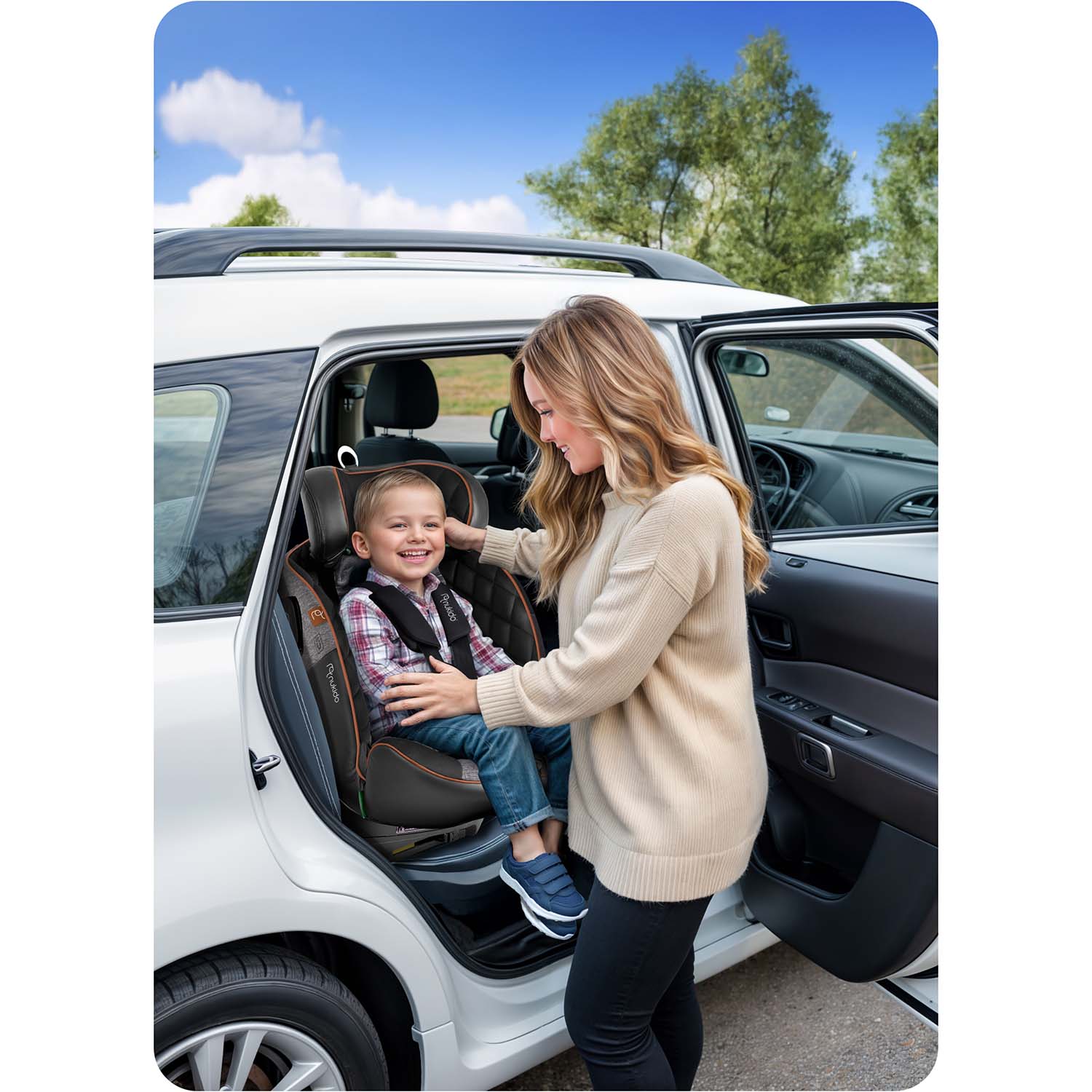 Nukido Prestige Line must ja hall turvatool 0-36 kg ISOFIX-iga - Image 6