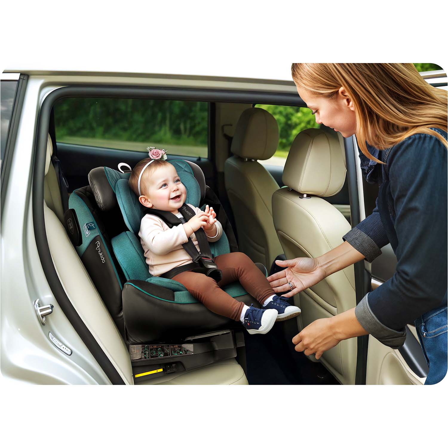 Nukido Prestige Line turvatool must ja sinine 0-36 kg ISOFIX - Image 3