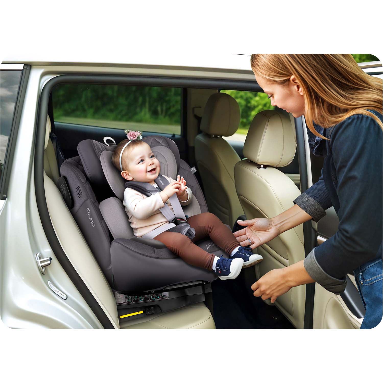 Nukido Prestige Line turvatool hall 0-36 kg ISOFIX - Image 14
