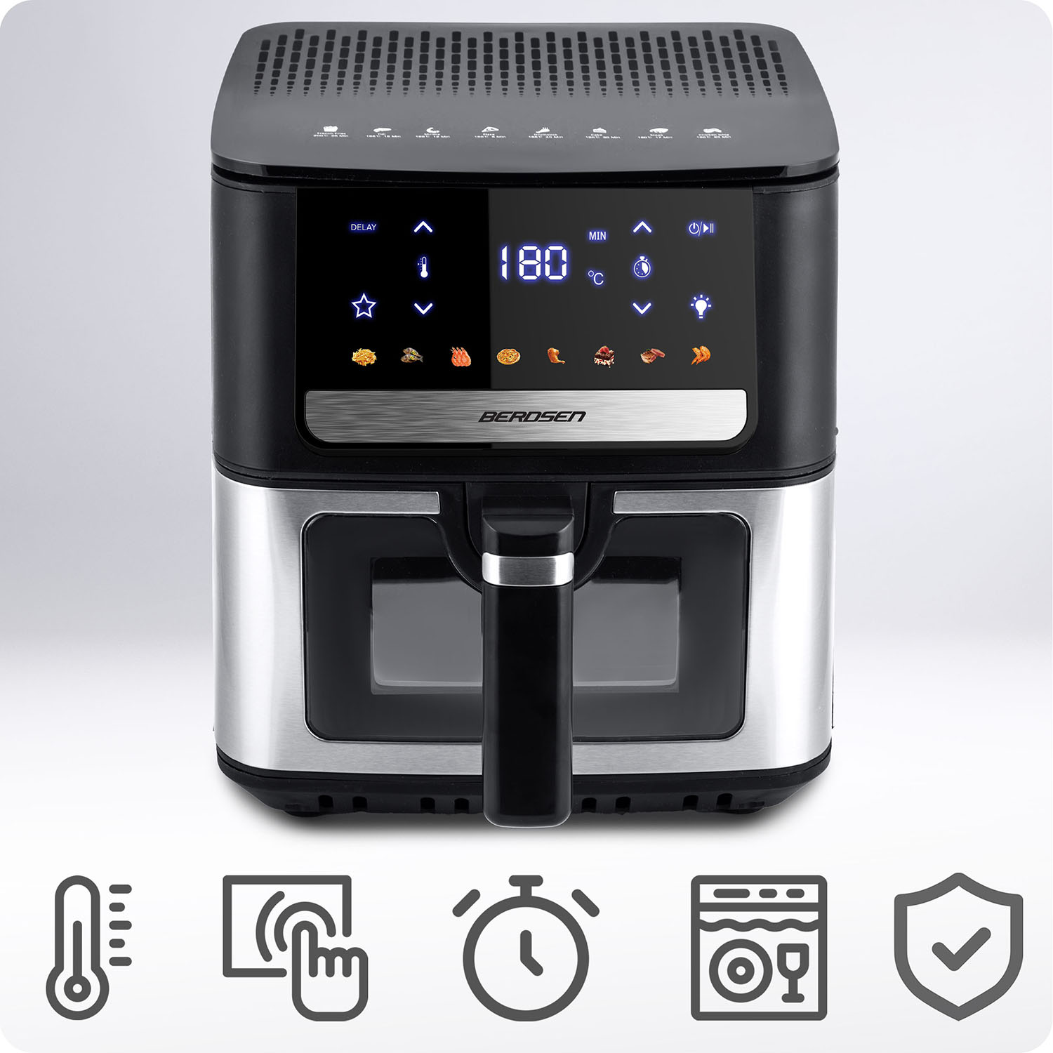 Õhufritüür Berdsen BD-655 must - Image 7