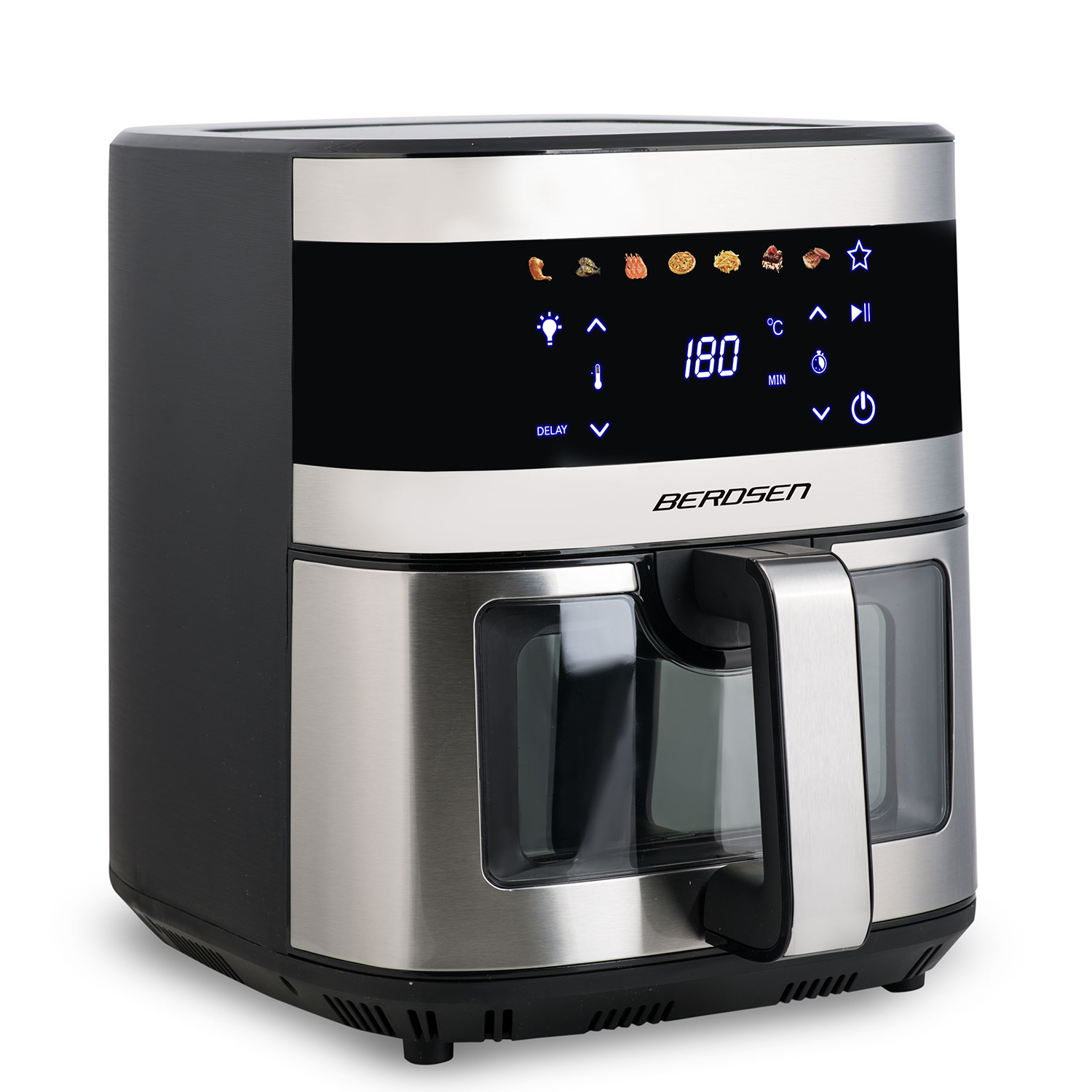 Rasvavaba õhufritüür Õhufritüür Berdsen BD-656 hõbedane - Image 2